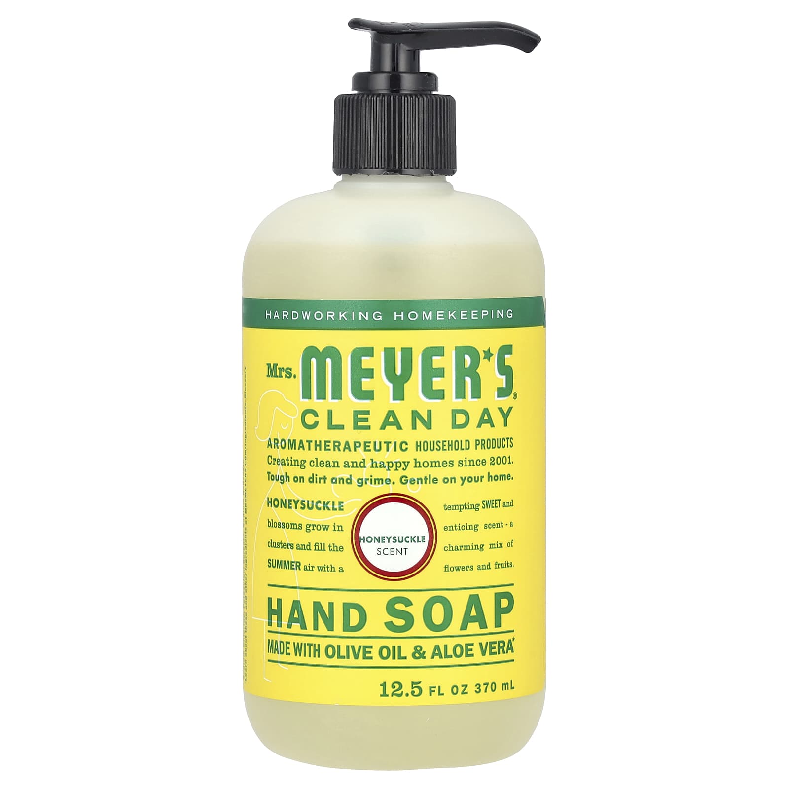 Mrs Meyers Clean Day мыло для рук жимолость 370 мл 125 жидк унции 1690₽