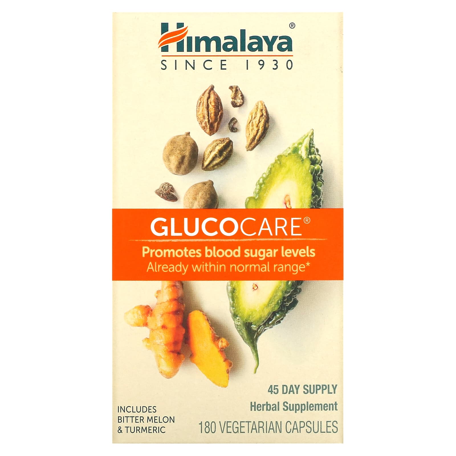 Himalaya Пищевая добавка GlucoCare 180 растительных капсул 8290₽