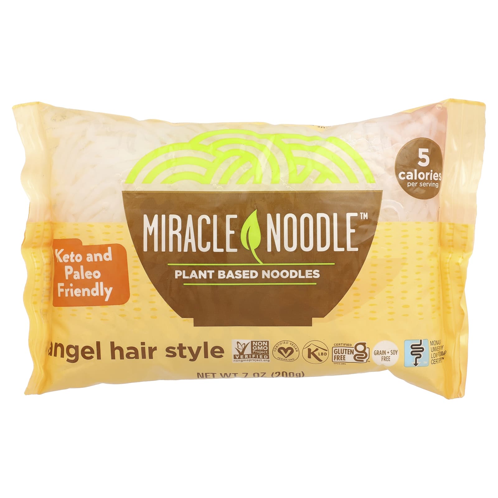 Miracle Noodle Angel Hair Style 200 г 7 унций 1590₽