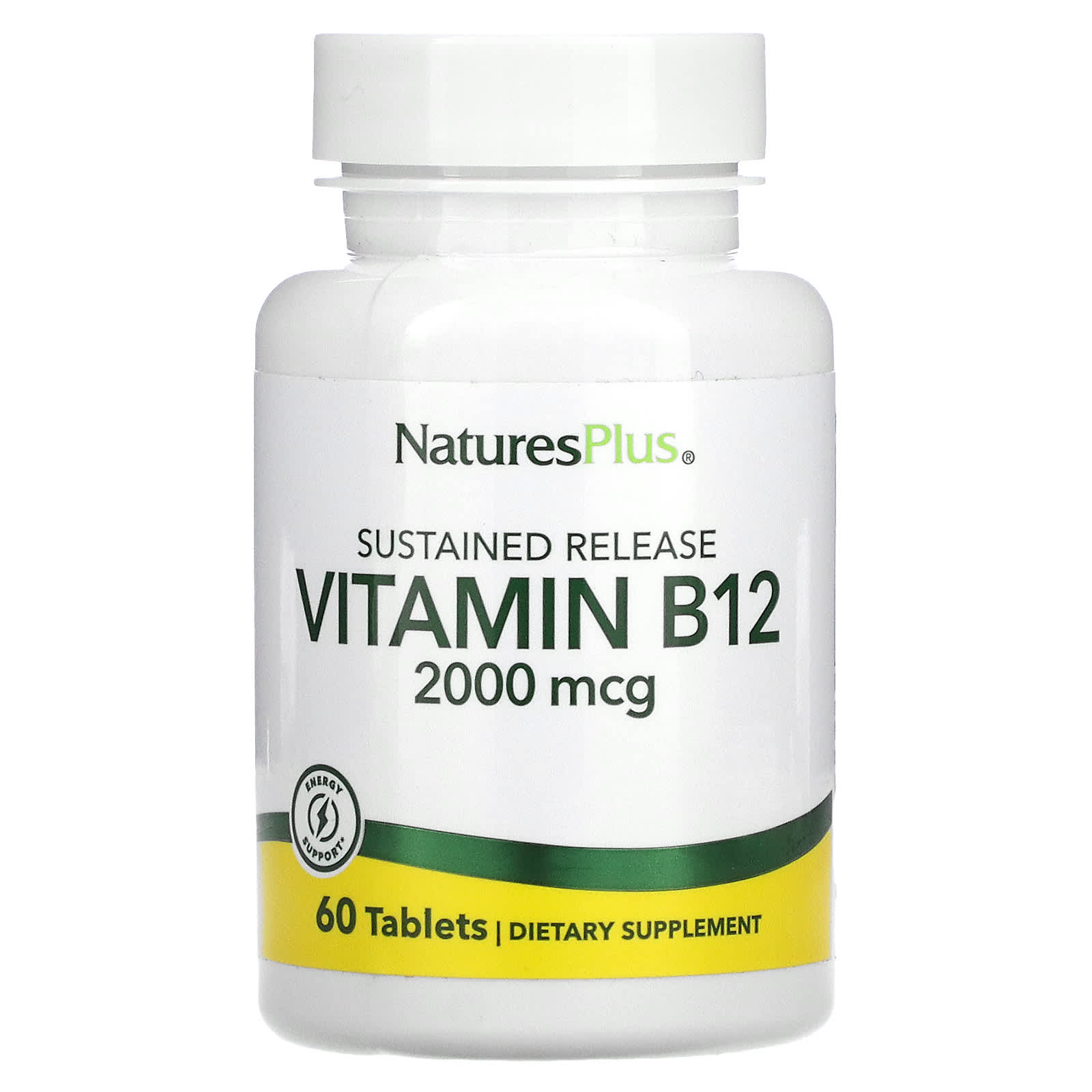 NaturesPlus витамин B12 2000 мкг 60 таблеток 3290₽