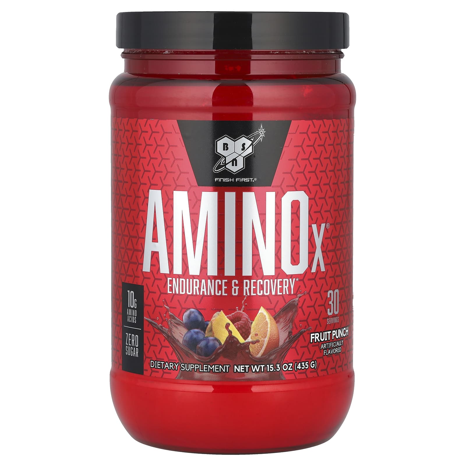 BSN AminoX выносливость и восстановление фруктовый пунш 435 г 153 унции 4690₽