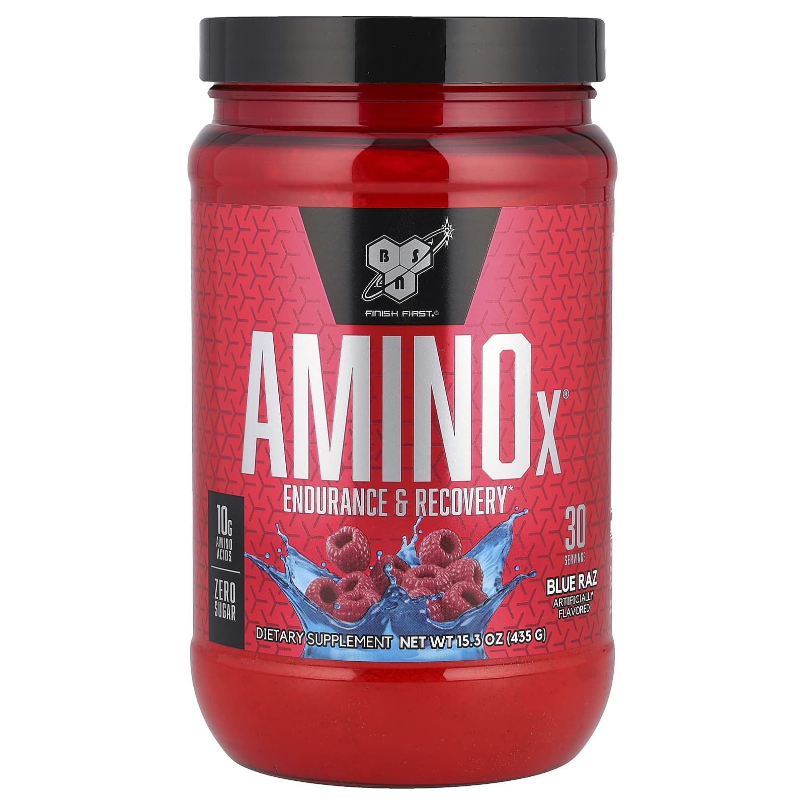 BSN AminoX выносливость и восстановление синяя малина 435 г 153 унции 4690₽