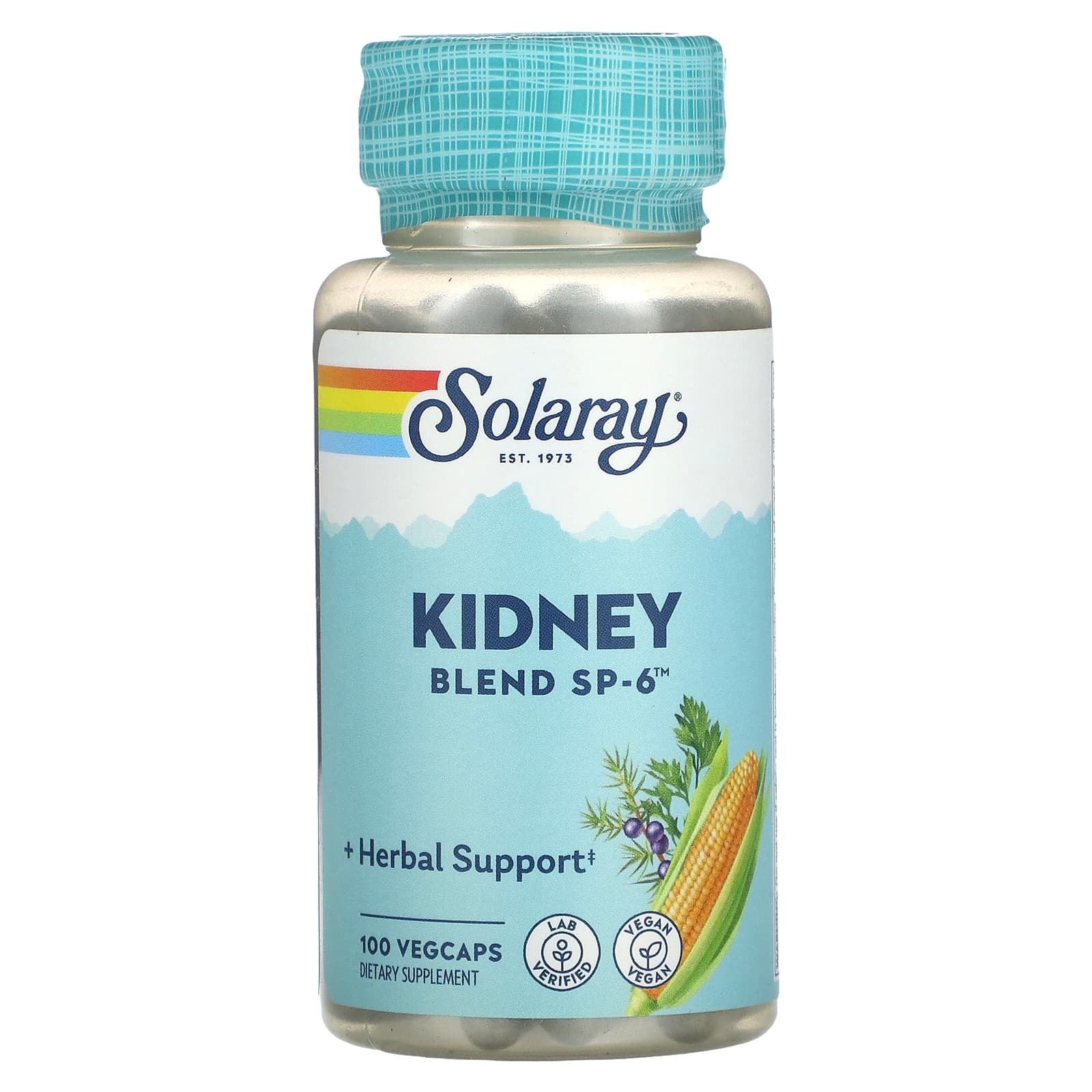 Solaray Kidney Blend SP-6 100 растительных капсул 2290₽