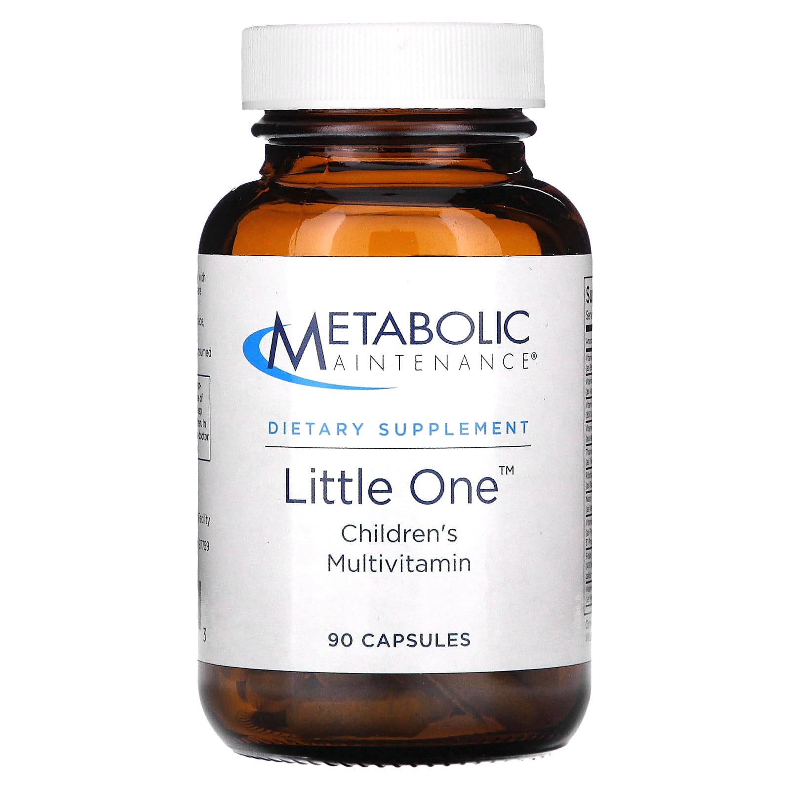 Metabolic Maintenance Little One мультивитамины для детей 90 капсул 6790₽