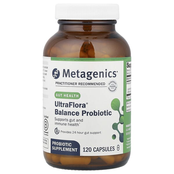 Metagenics, UltraFlora, Balance, 120 Capsules