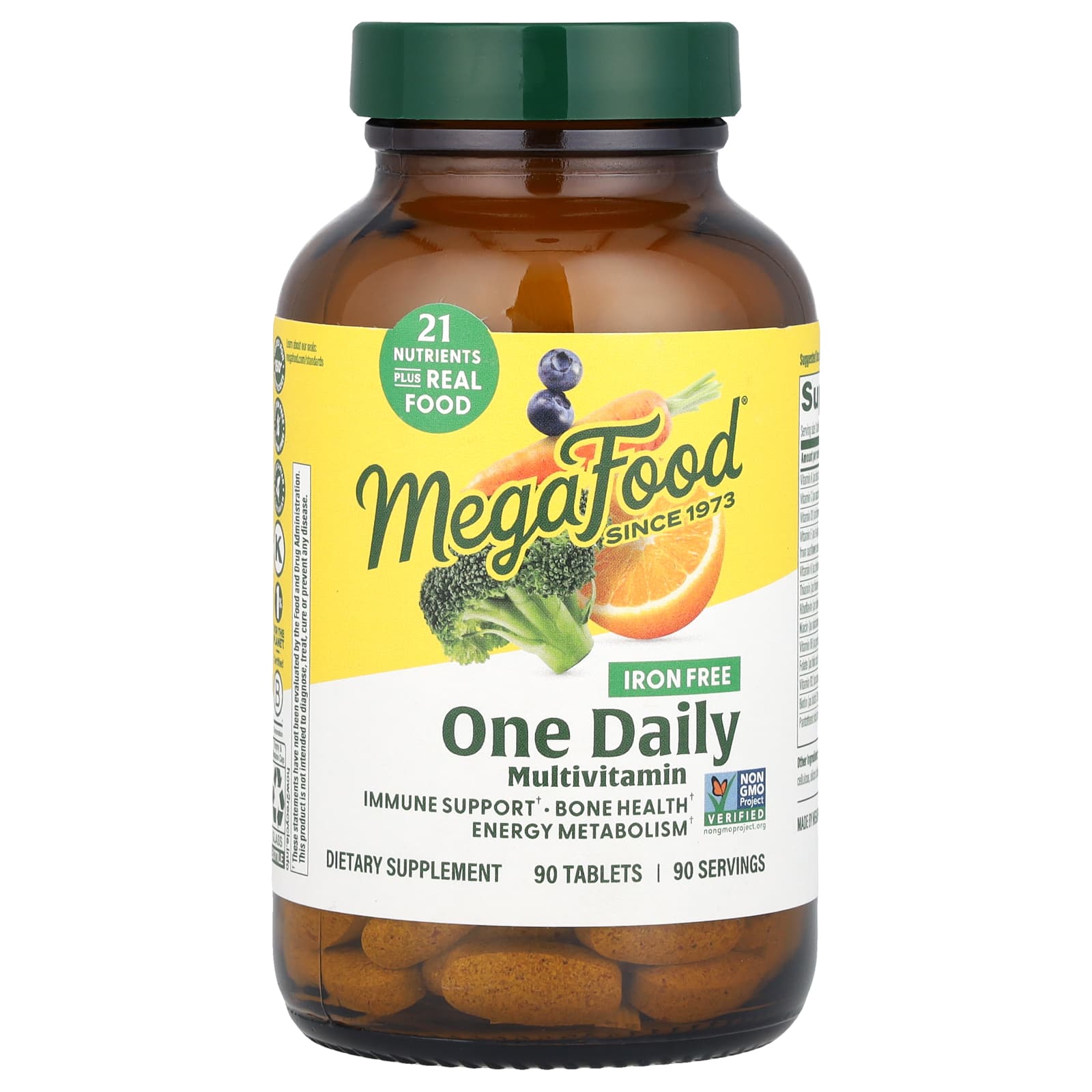 MegaFood Мультивитамины One Daily без железа 90 таблеток 8890₽