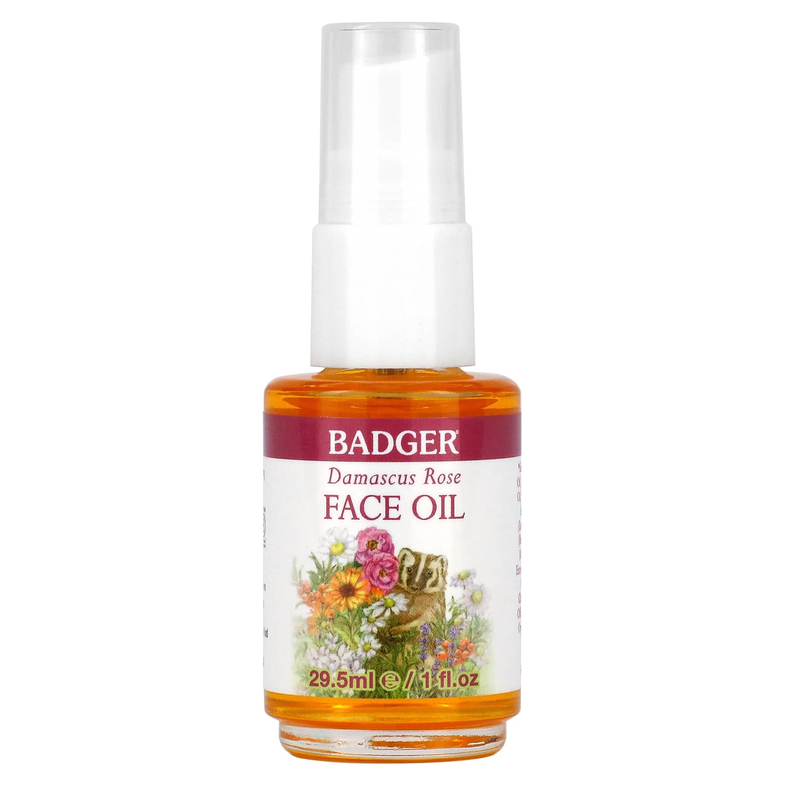 Badger Face Care масло для лица дамасской розы 295 мл 1 жидк Унция 2990₽