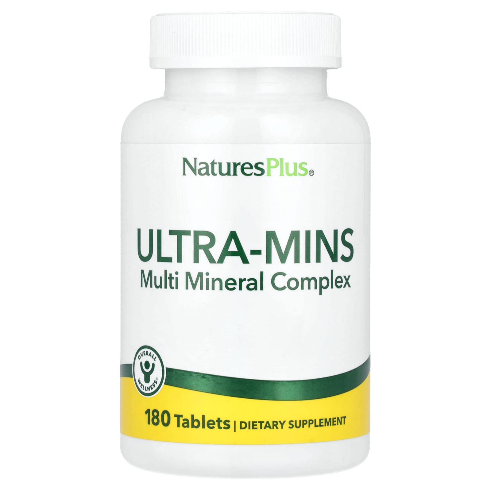 NaturesPlus Ultra-Mins мультиминералы с цельными продуктами 180 таблеток 5390₽