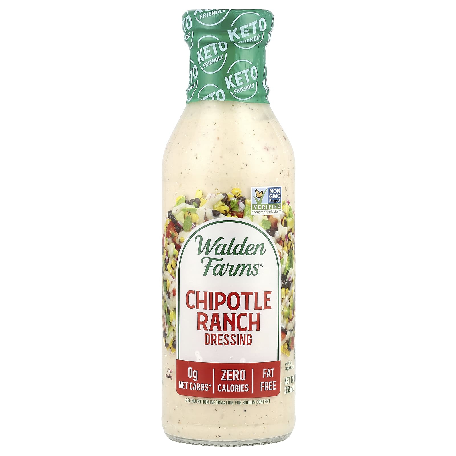 Walden Farms Chipotle Ranch заправка 12 жидких унций 355 мл 1590₽