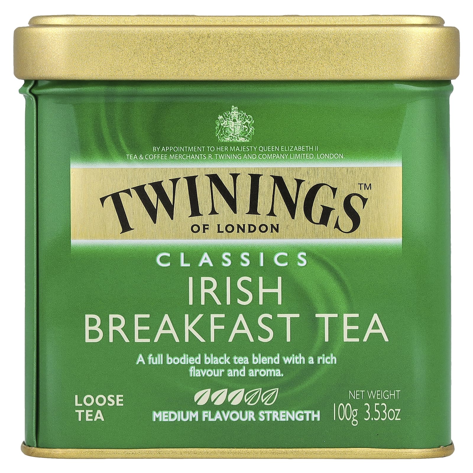 Twinings Irish Breakfast классический листовой чай 100 г 353 унции 1890₽