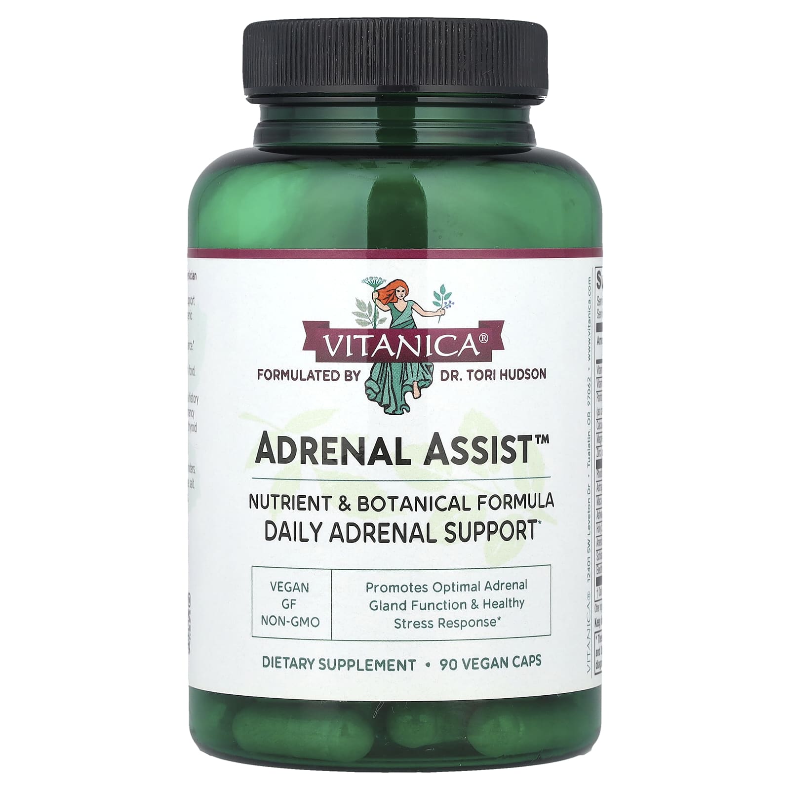 Vitanica Adrenal Assist средство для профилактики заболеваний надпочечников 90 вегетарианских капсул 5990₽