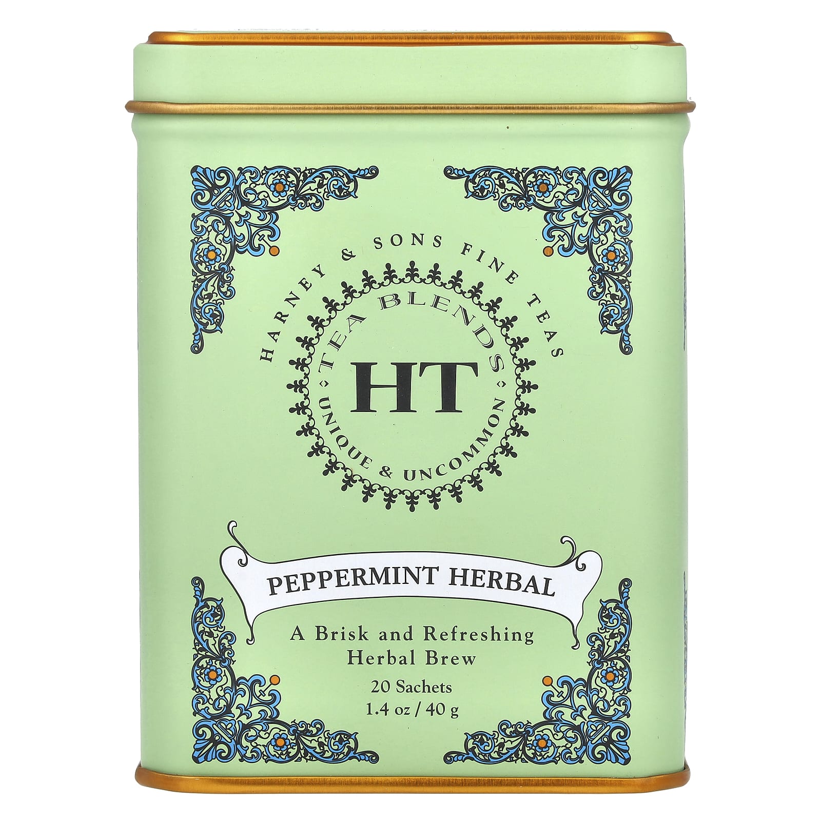 Harney - Sons HT Tea Blend чай из перечной мяты без кофеина 20 чайных пакетиков 40 г 14 унции 1790₽