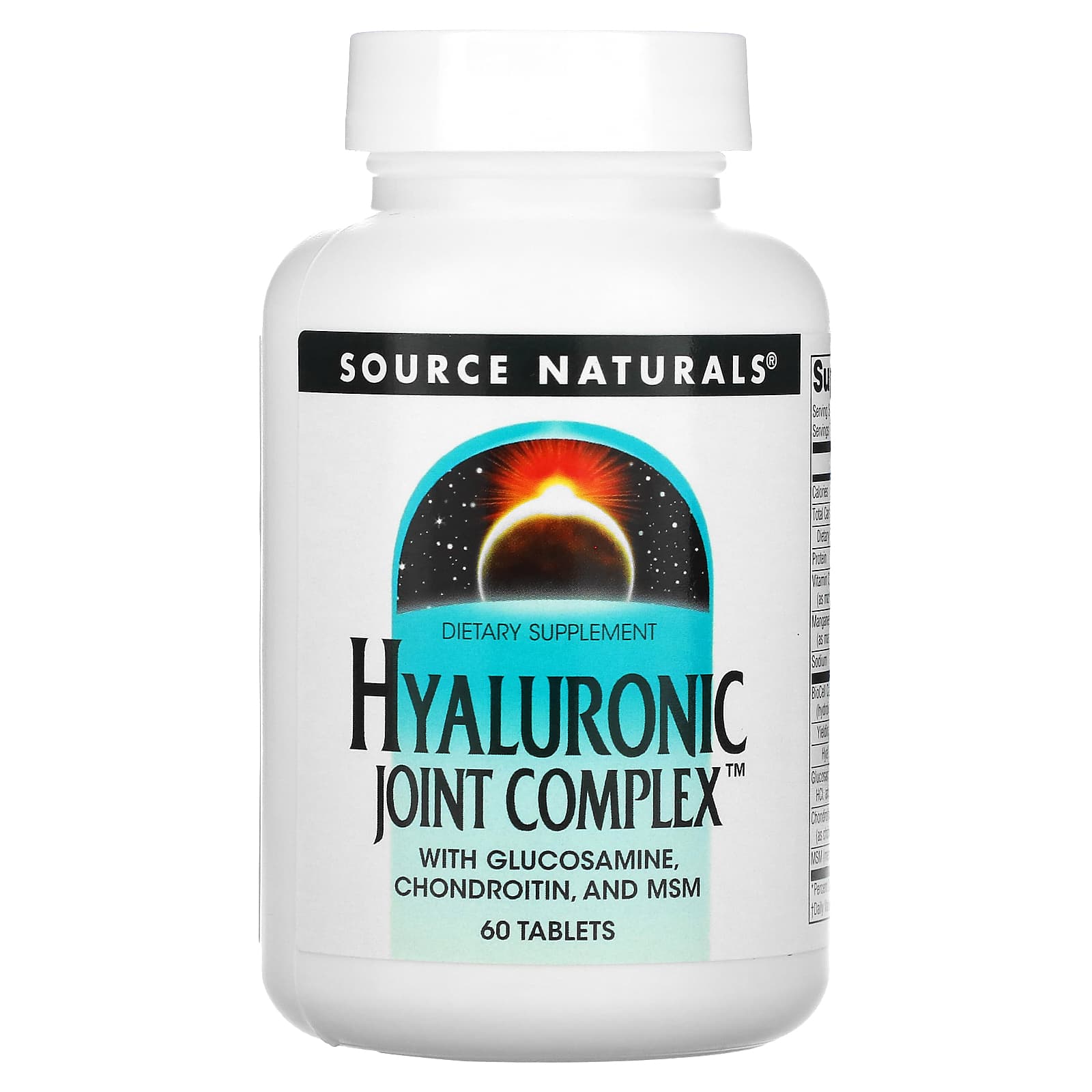 Source Naturals гиалуроновый комплекс для суставов 60 таблеток 4390₽