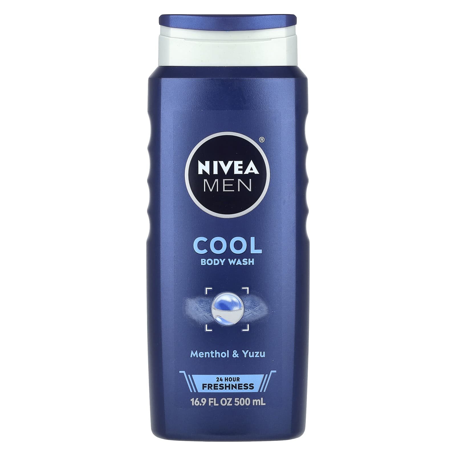 Nivea Для мужчин прохладный гель для душа с ментолом и юдзу 500 мл 169 жидк Унции 1690₽