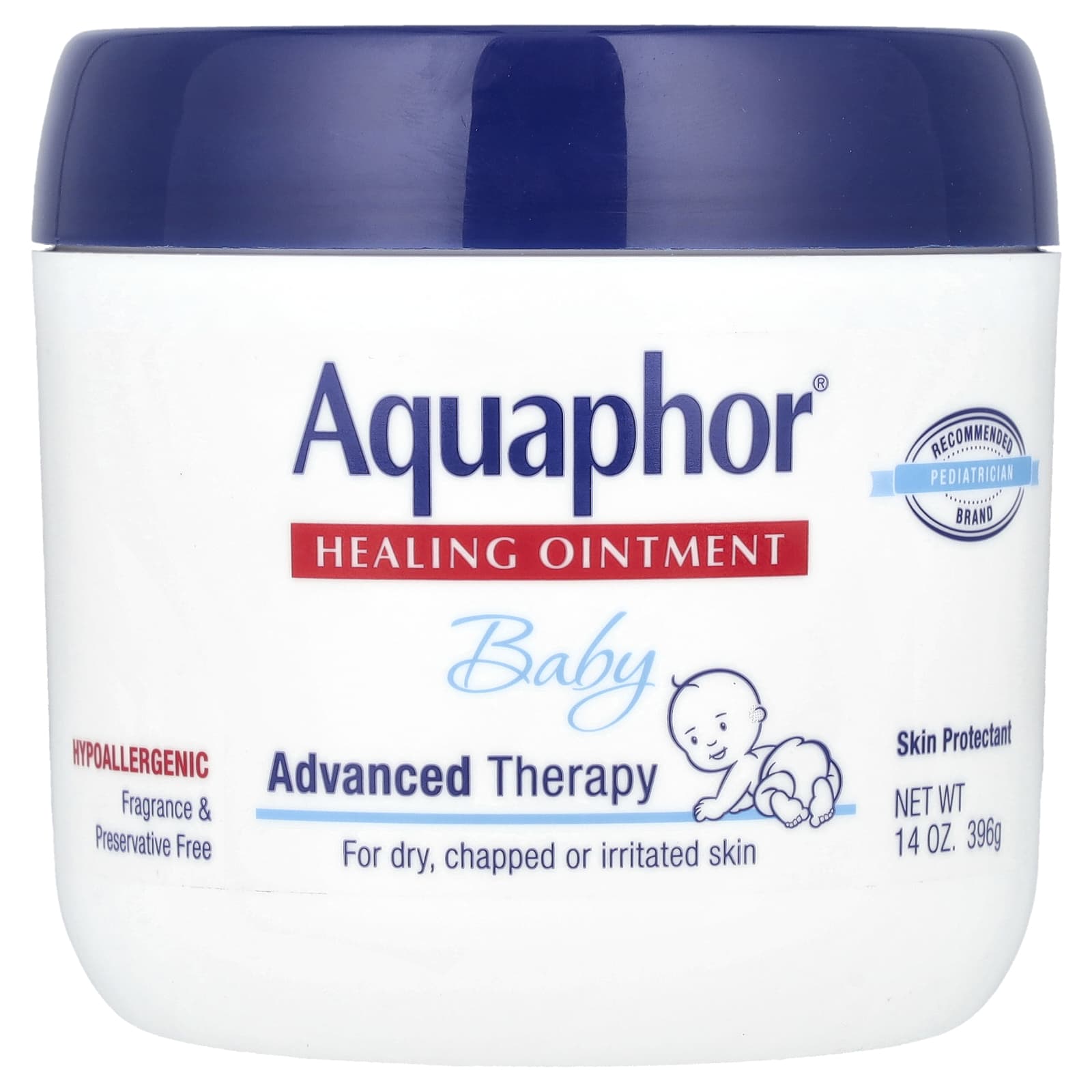 Aquaphor Лечебная детская мазь 14 унций 396 г 4890₽