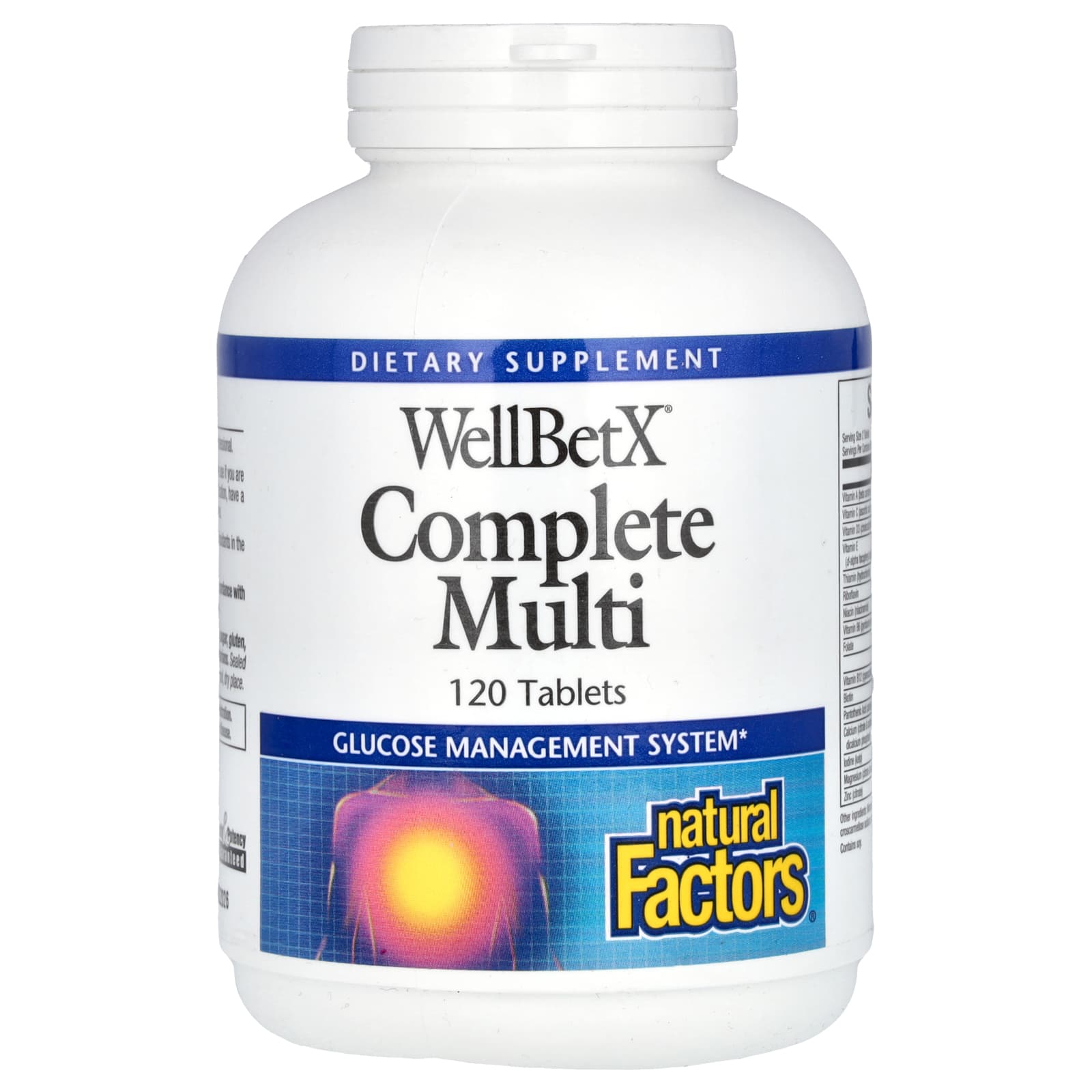 Natural Factors WellBetX Complete Multi 120 таблеток 4090₽