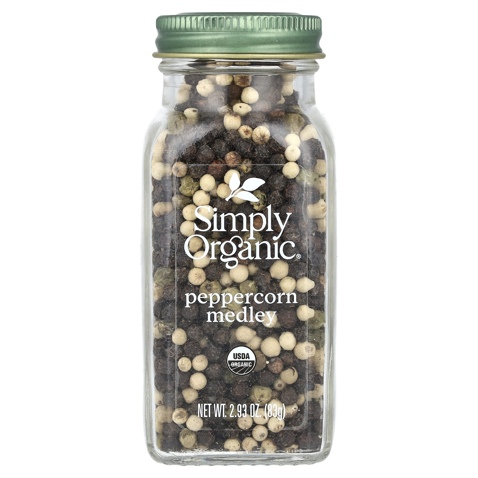 Simply Organic смесь перцев горошком 83 г 293 унции 1890₽