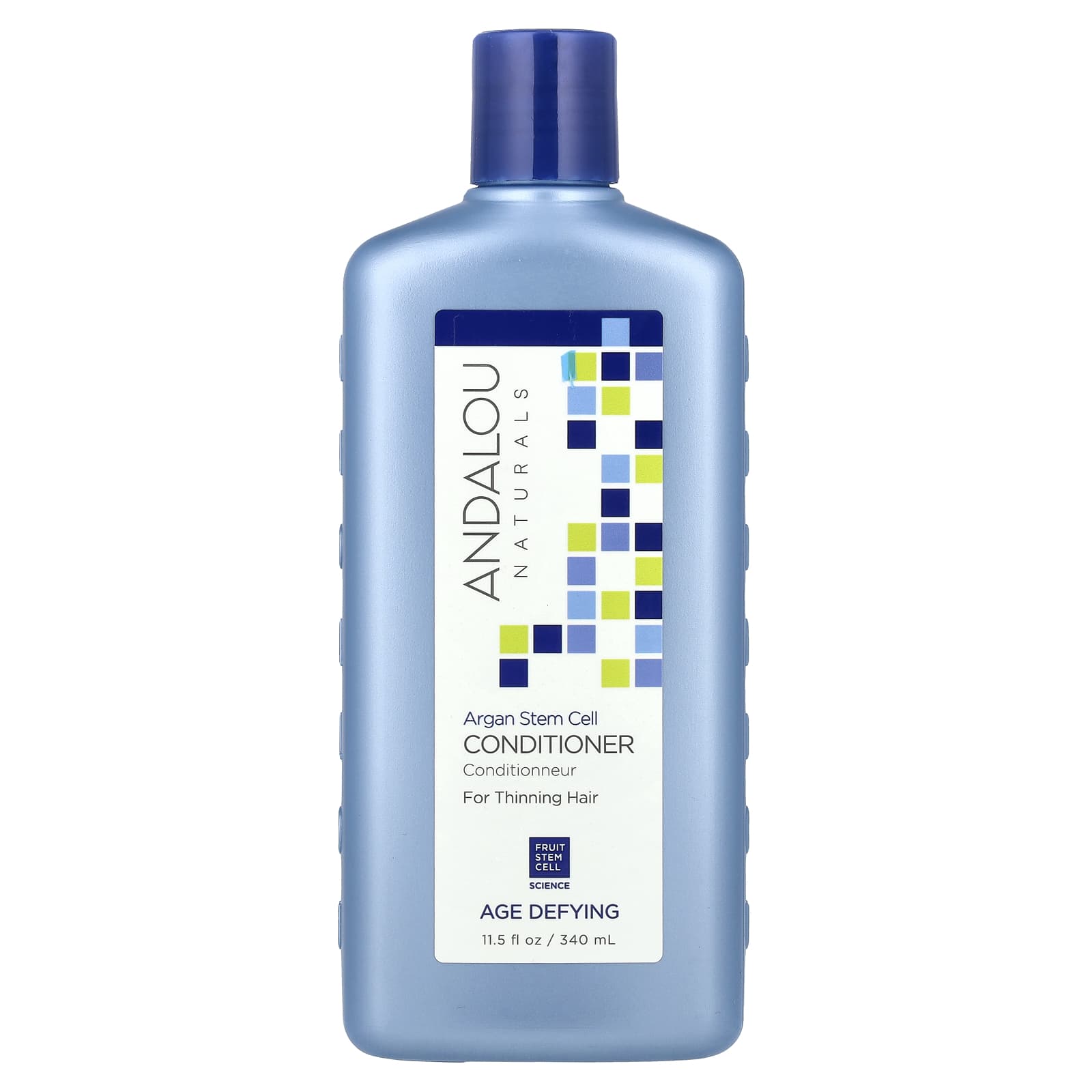 Andalou Naturals кондиционер антивозрастной против выпадения волос со стволовыми клетками арганы 340 мл 115 жидк унции 2090₽