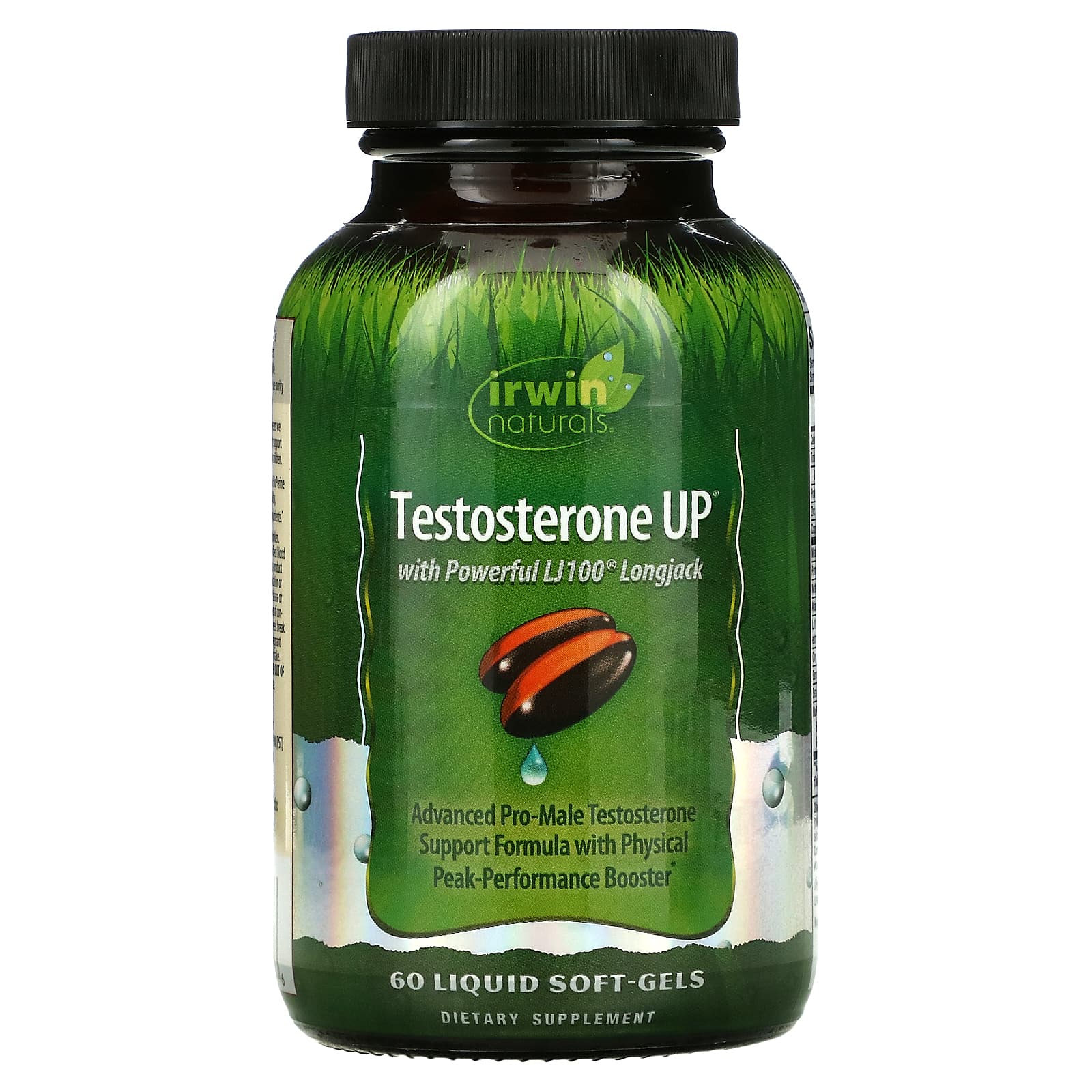 Irwin Naturals Testosterone UP 60 жидкостных желатиновых капсул 6090₽