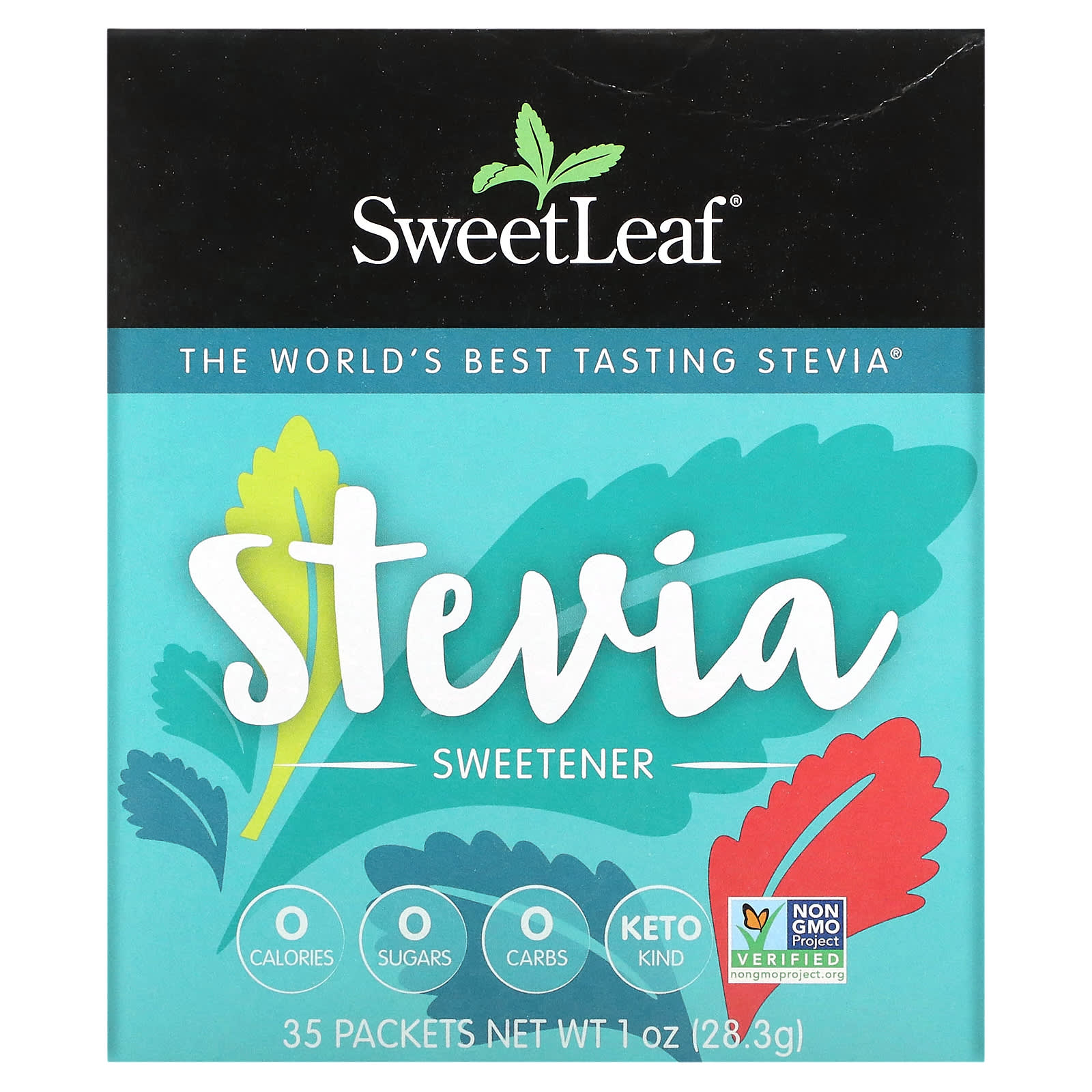 Wisdom Natural SweetLeaf подсластитель на основе стевии 35 пакетиков 1490₽