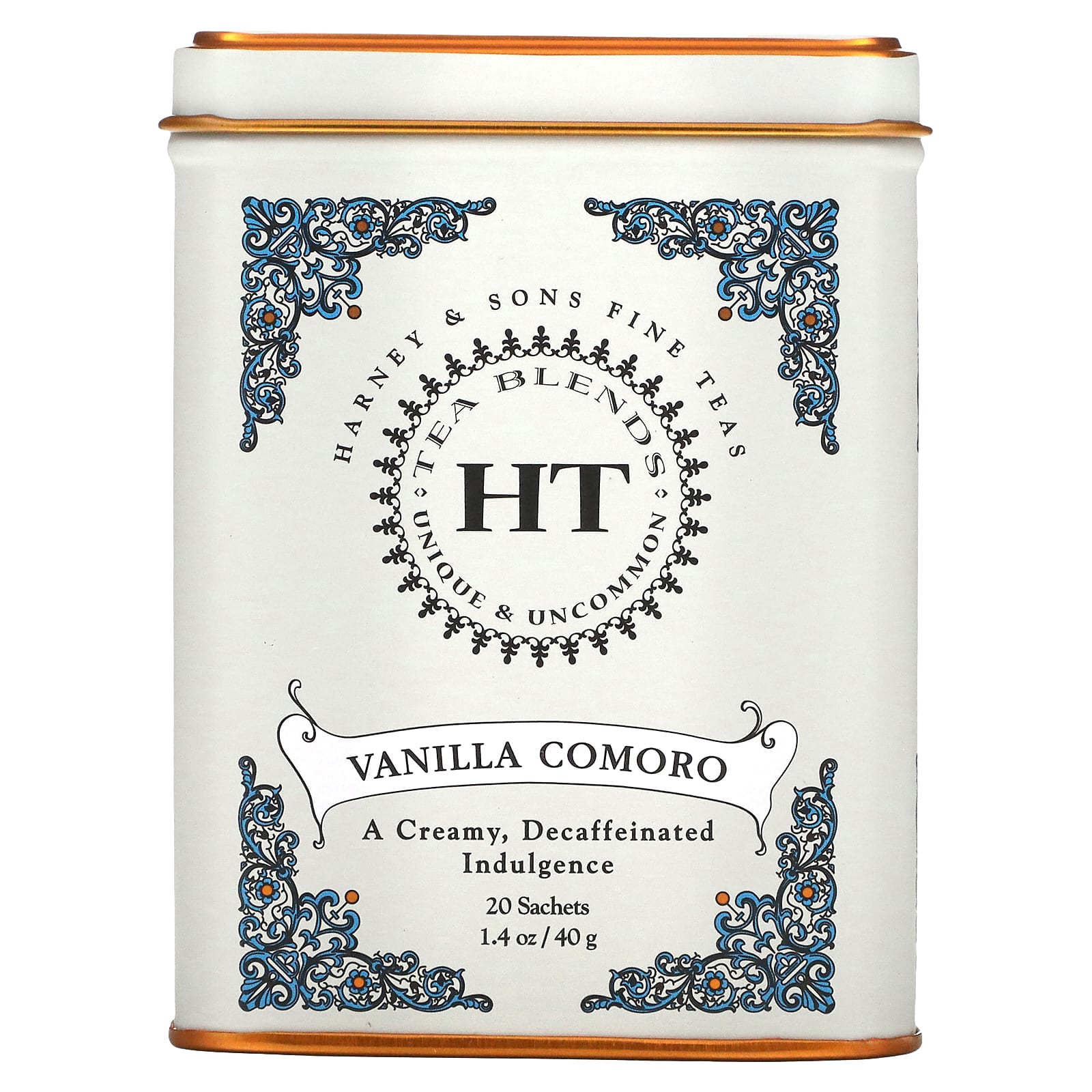Harney - Sons HT Tea Blend чай со вкусом коморской ванили 20 чайных саше 40 г 14 унции 1790₽
