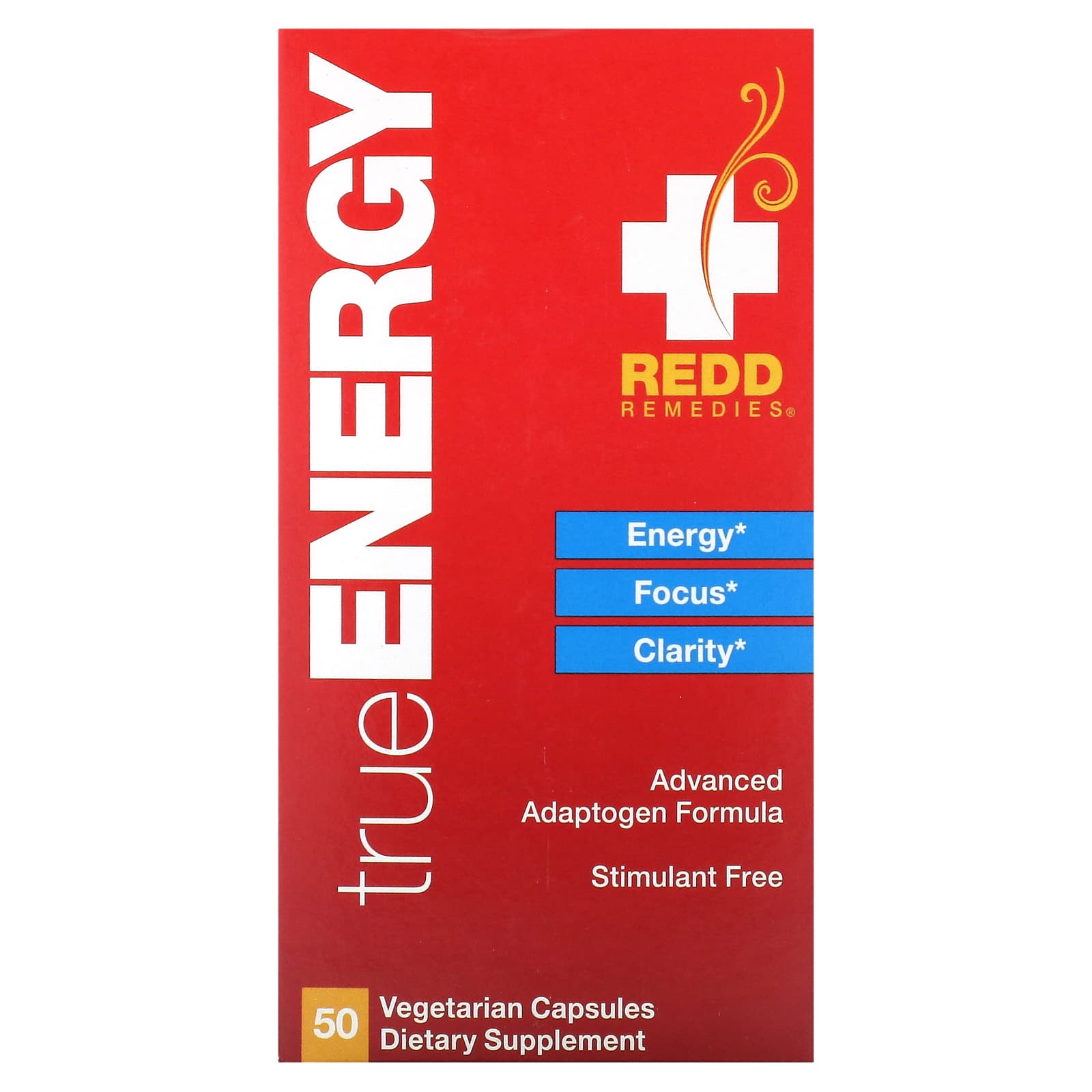 Redd Remedies TrueEnergy 50 вегетарианских капсул 3990₽
