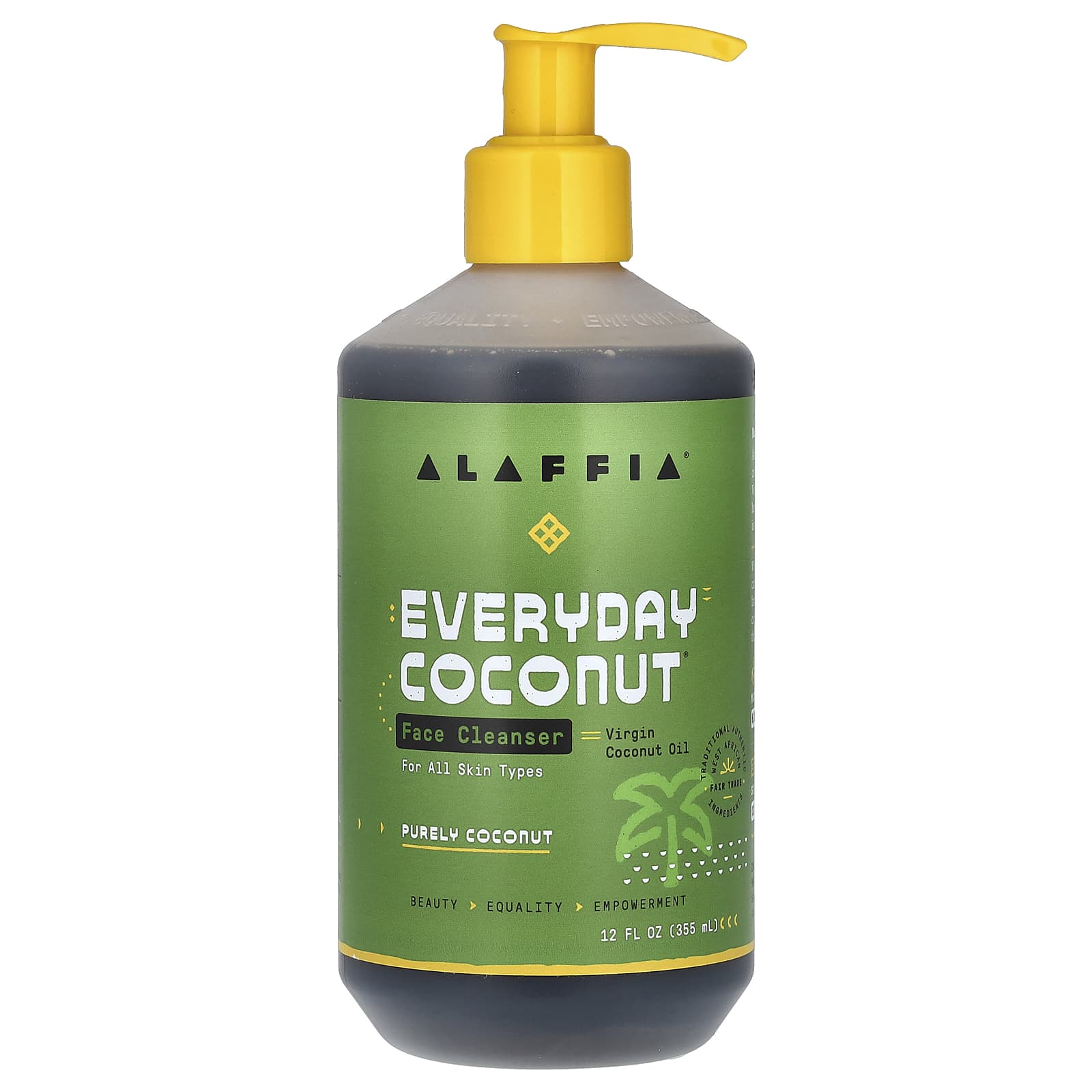 Alaffia Everyday Coconut очищающее средство для лица 355 мл 12 жидк унций 2090₽