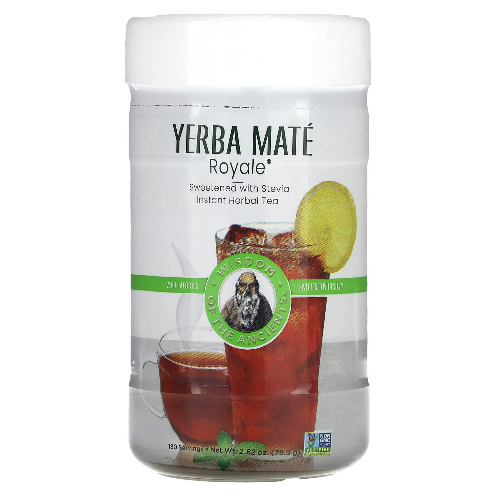 Wisdom Of The Ancient Yerba Mate Royale травяной чай быстрого приготовления со стевией 799 г 282 унции 2390₽