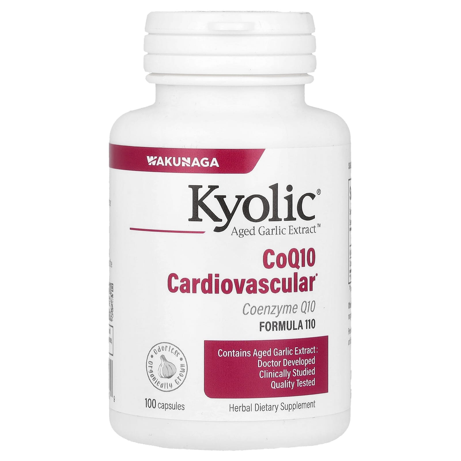 Kyolic Aged Garlic Extract CoQ10 формула 110 100 капсул 5290₽