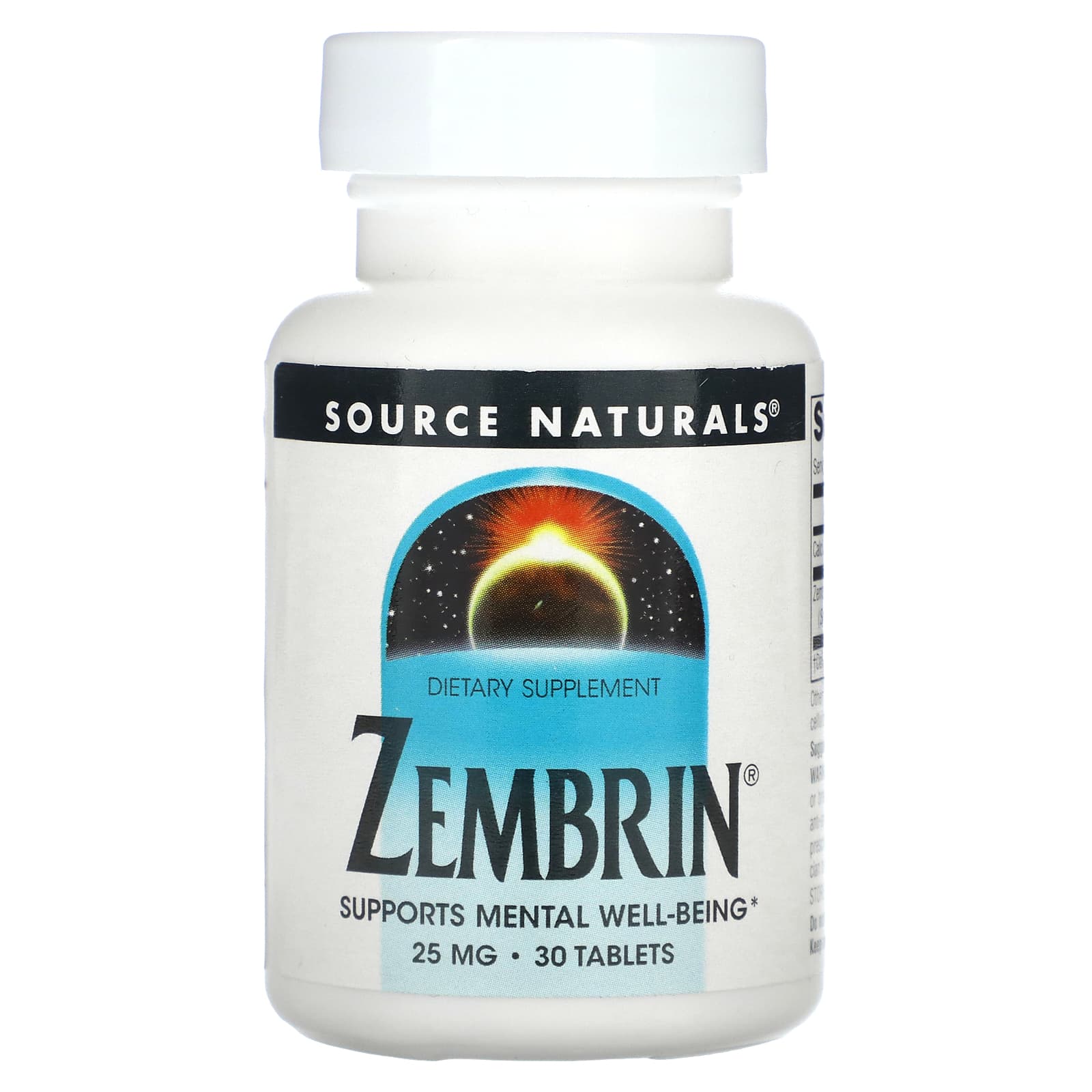Source Naturals Зембрин 25 мг 30 таблеток 2790₽
