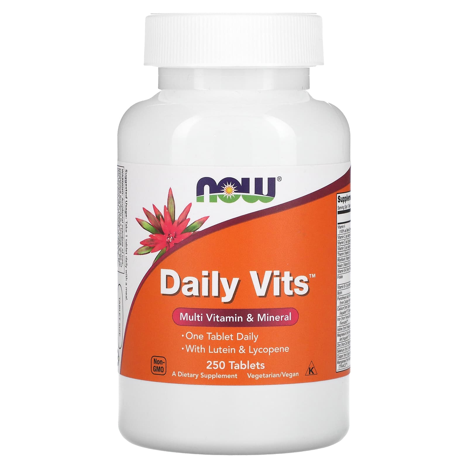 NOW Foods Daily Vits 250 таблеток 4690₽