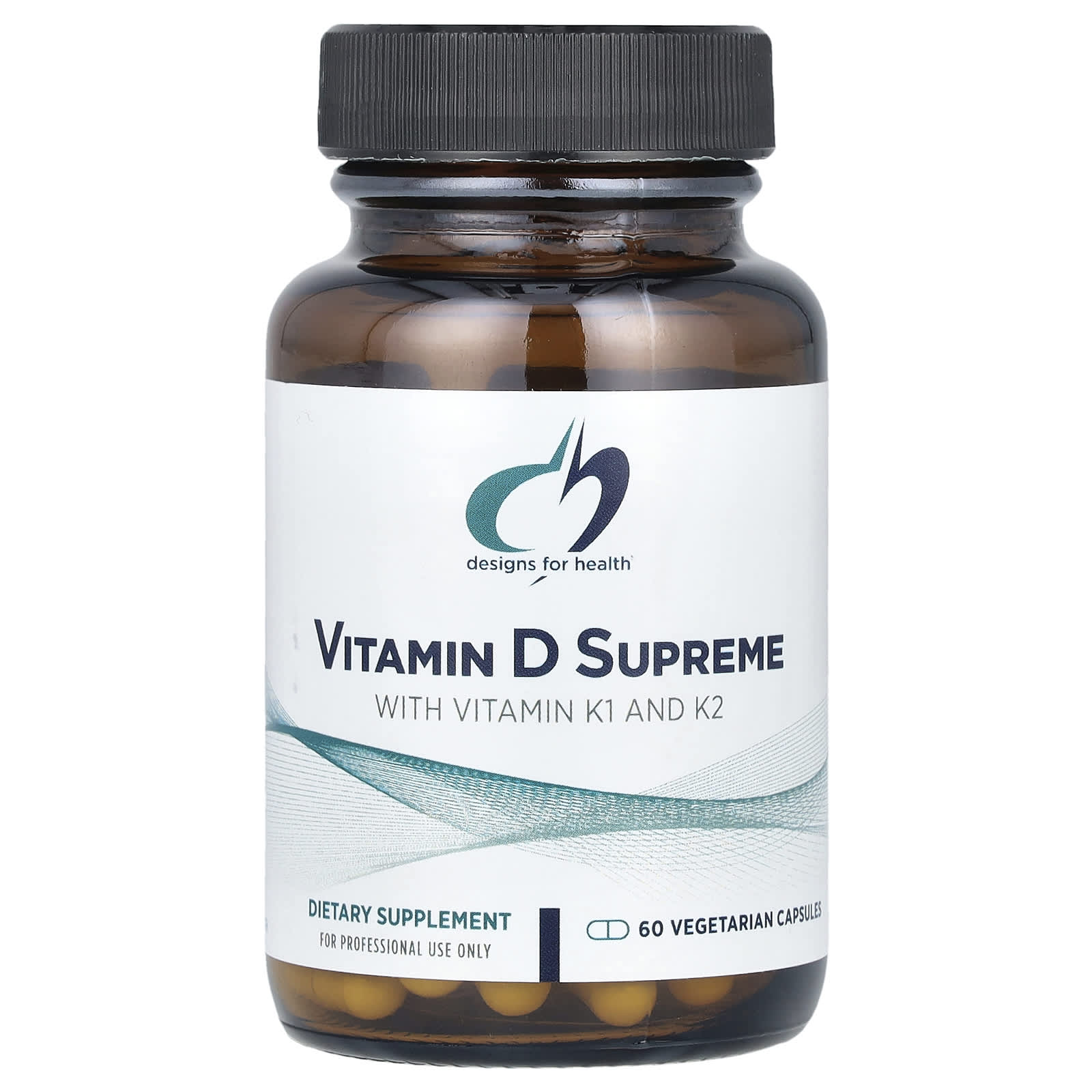 Designs For Health Vitamin D Supreme with Vitamin K1 and K2 60 Vegetarian Capsules 7990₽