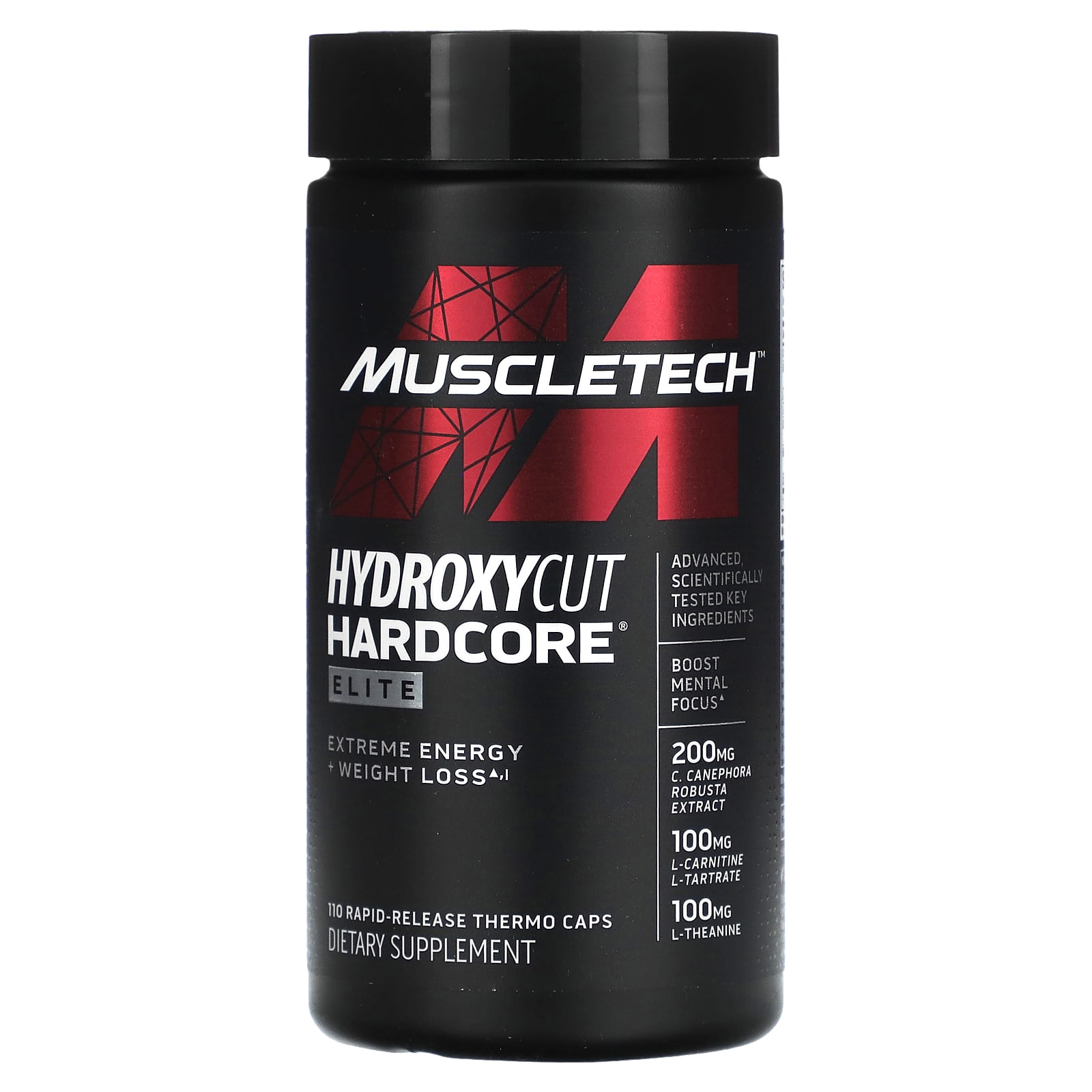MuscleTech Hardcore Elite 110 термокапсул быстрого высвобождения 5190₽