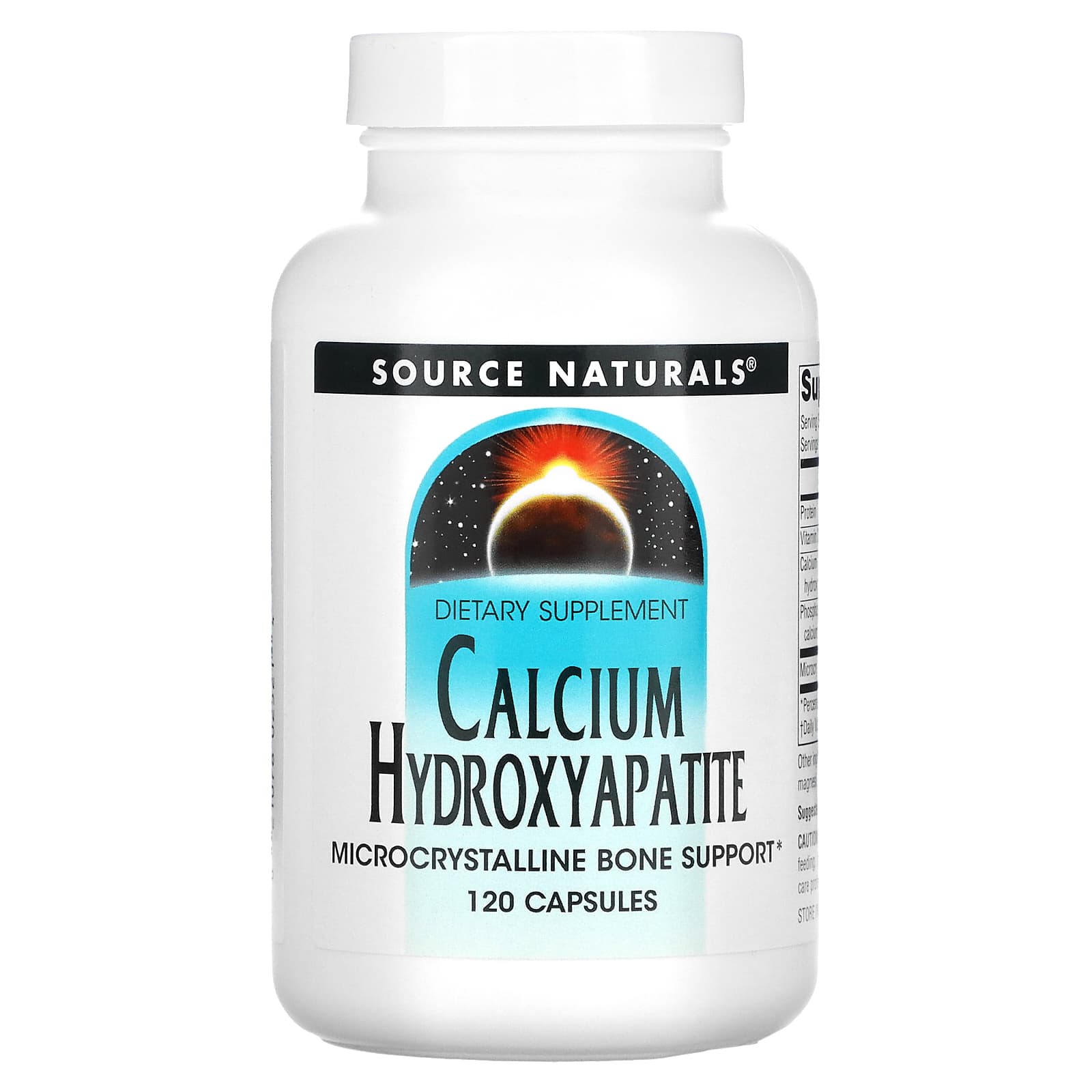 Source Naturals Гидроксиапатит кальция 120 капсул 2990₽
