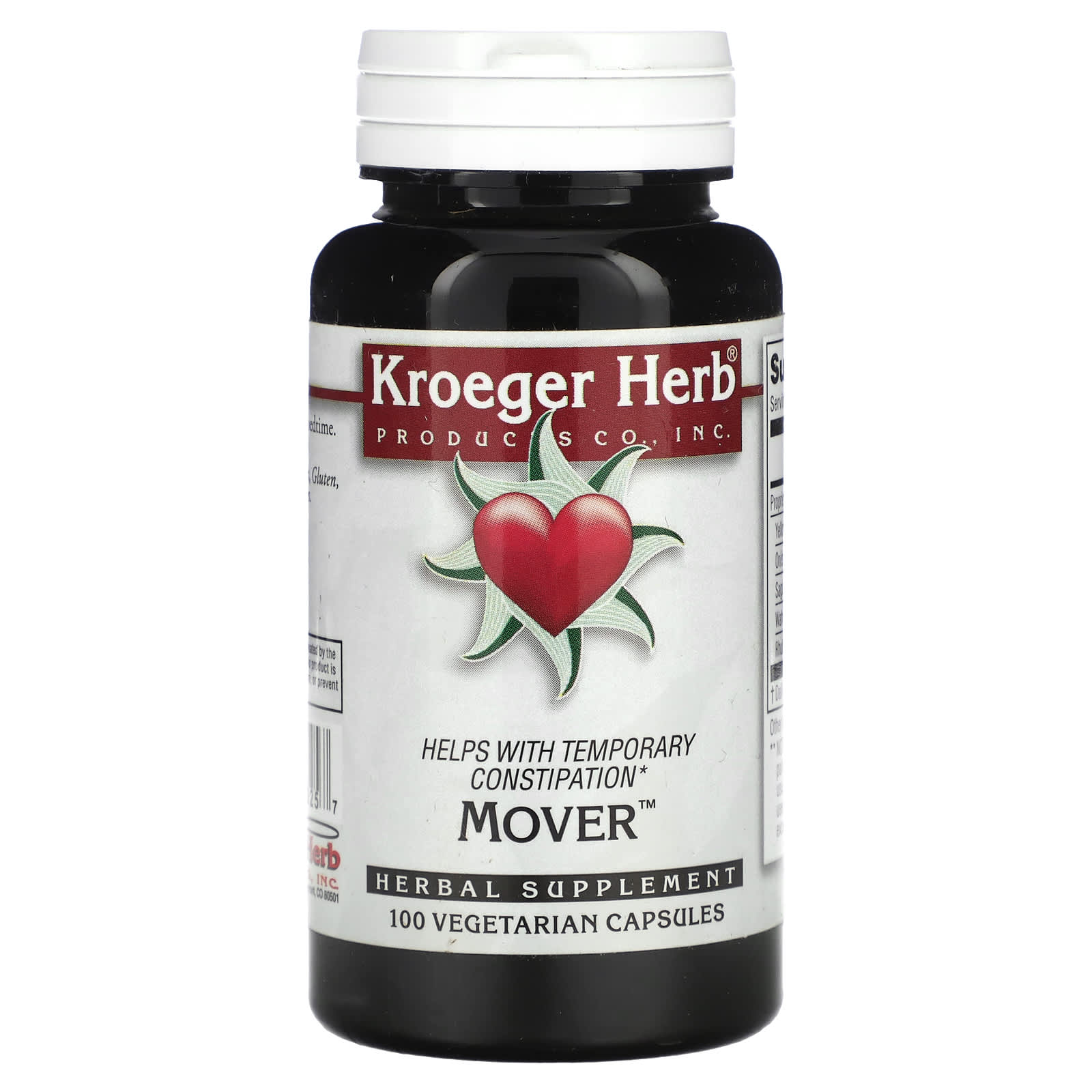 Kroeger Herb Co Mover 100 вегетарианских капсул 2390₽