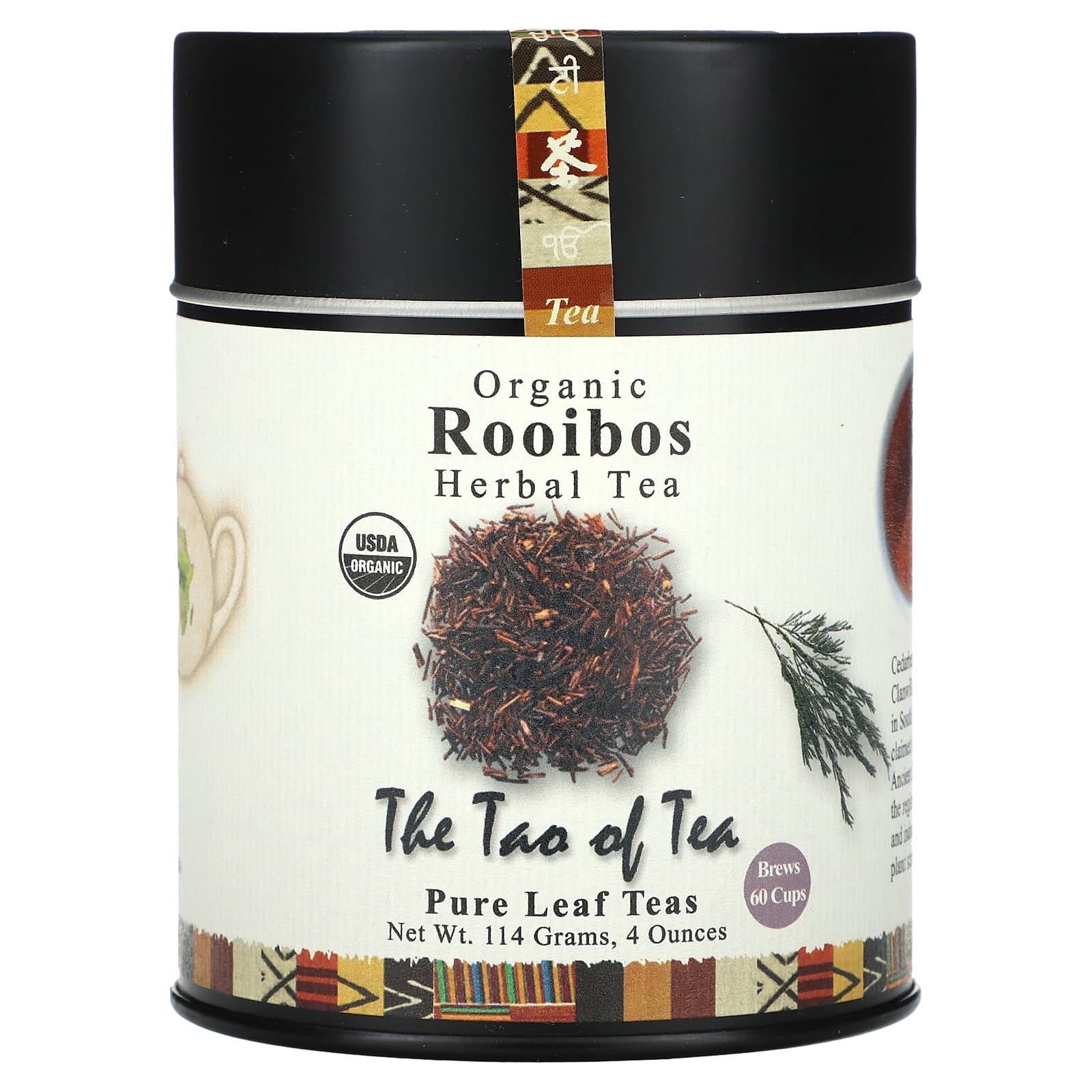The Tao of Tea Органический травяной чай ройбуш 114 г 4 унции 1890₽