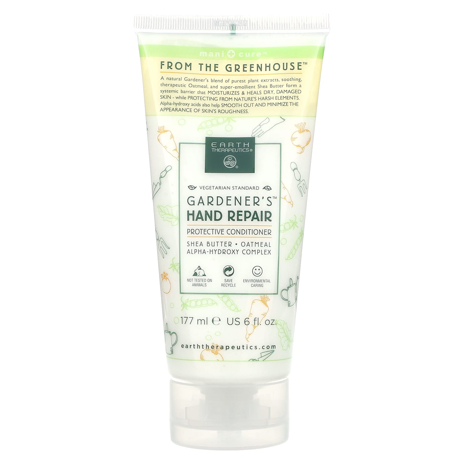 Earth Therapeutics, Gardener's Hand Repair, защитный кондиционер, 177 мл (6 жидк. Унций)