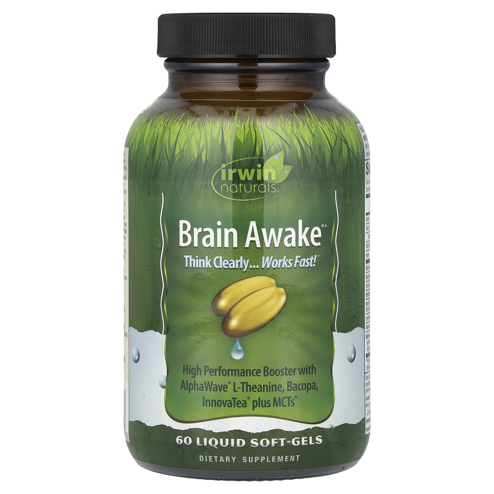 Irwin Naturals Brain Awake 60 мягких таблеток 4190₽