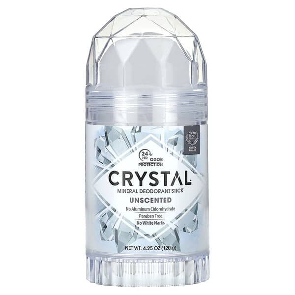 CRYSTAL, минеральный дезодорант-карандаш, без запаха, 120 г (4,25 унции)