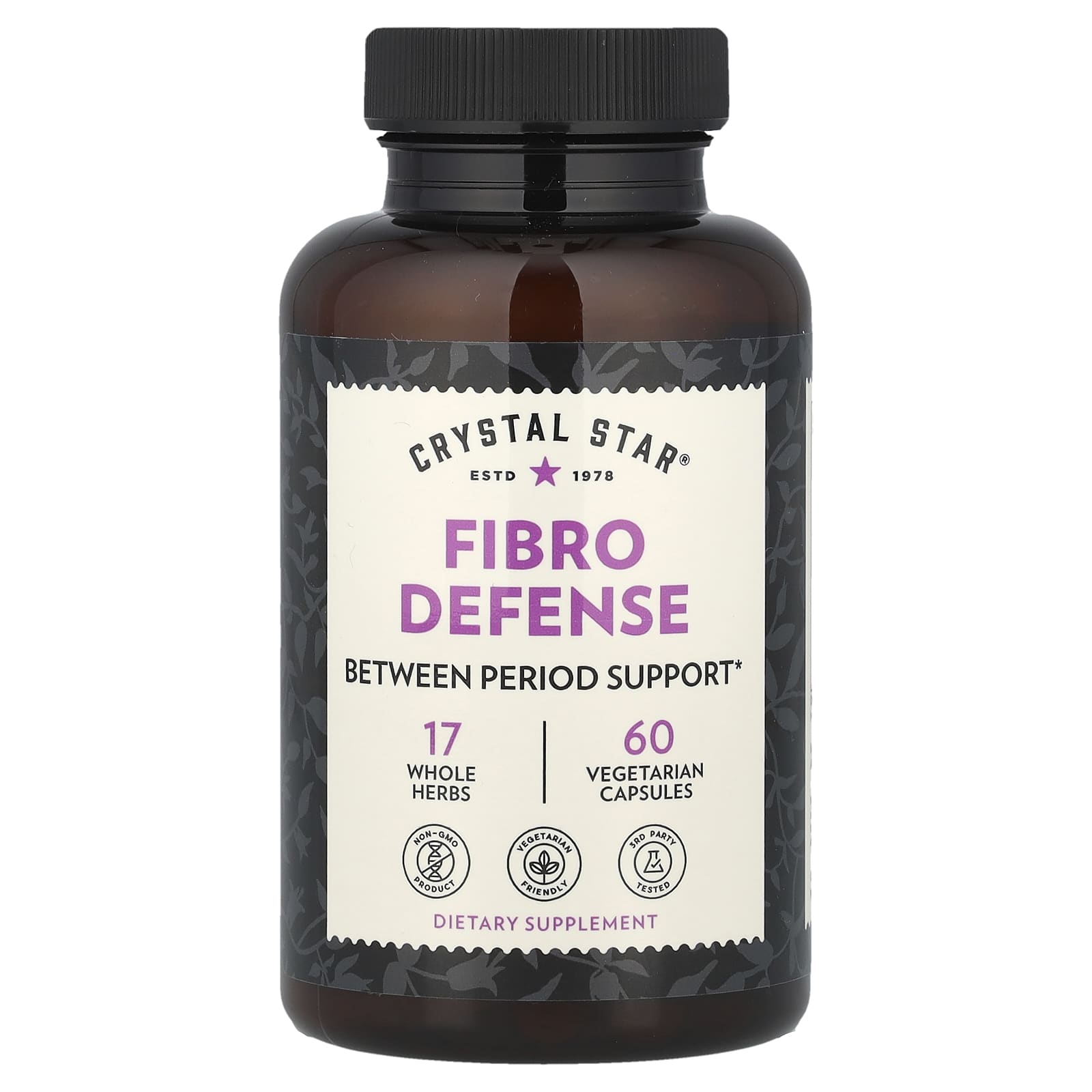 Crystal Star Fibro Defense 60 вегетарианских капсул 4090₽