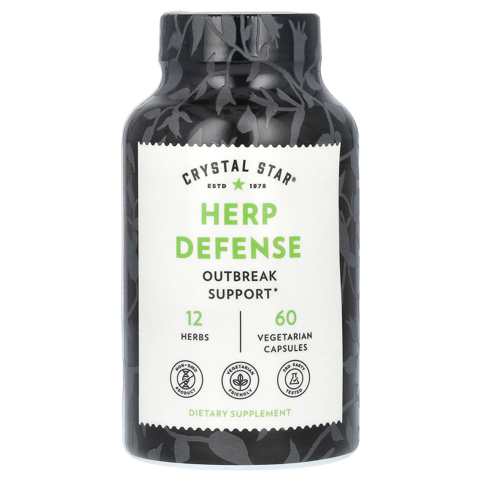 Crystal Star Herp Defense 60 вегетарианских капсул 4290₽