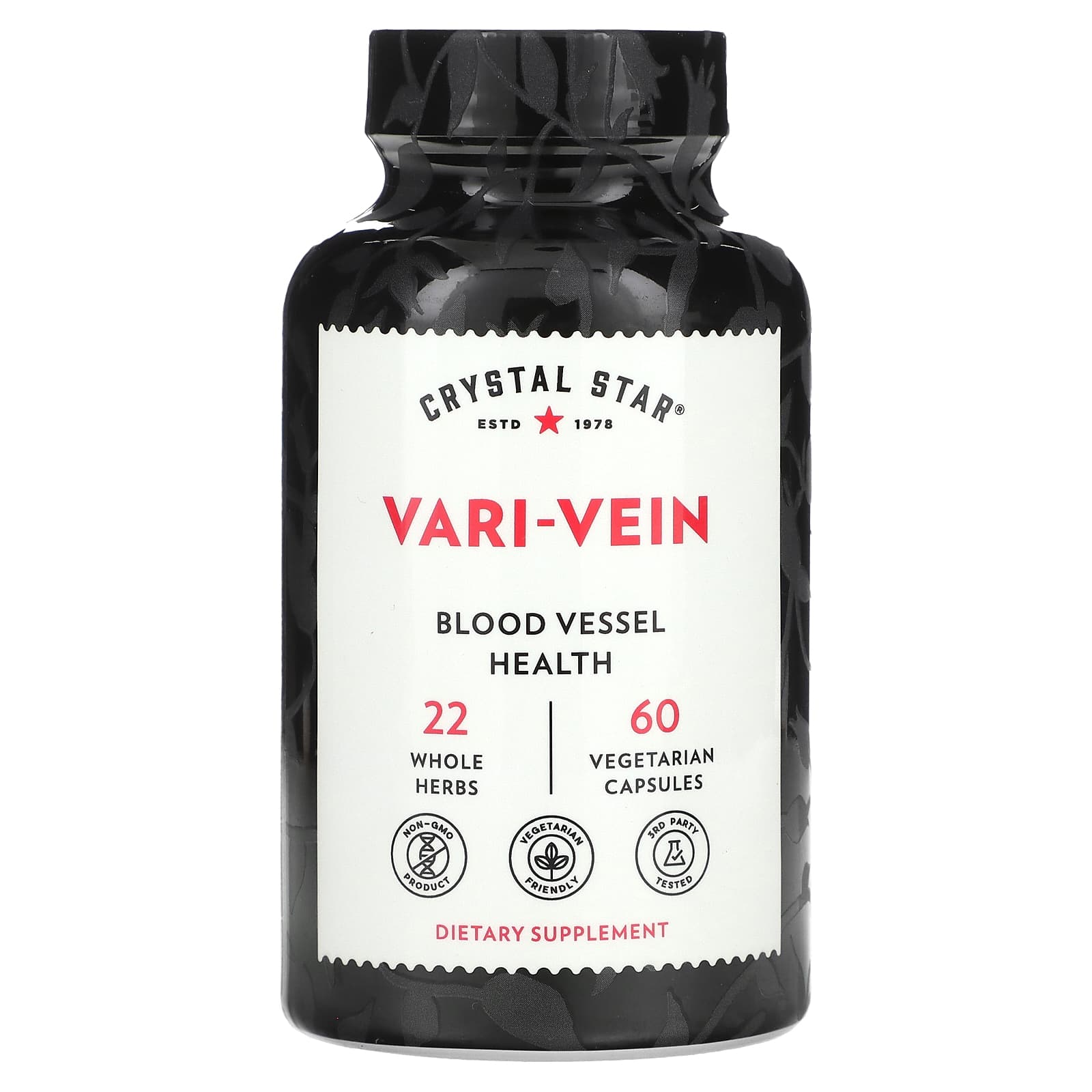 Crystal Star Vari-Vein 60 вегетарианских капсул 3690₽