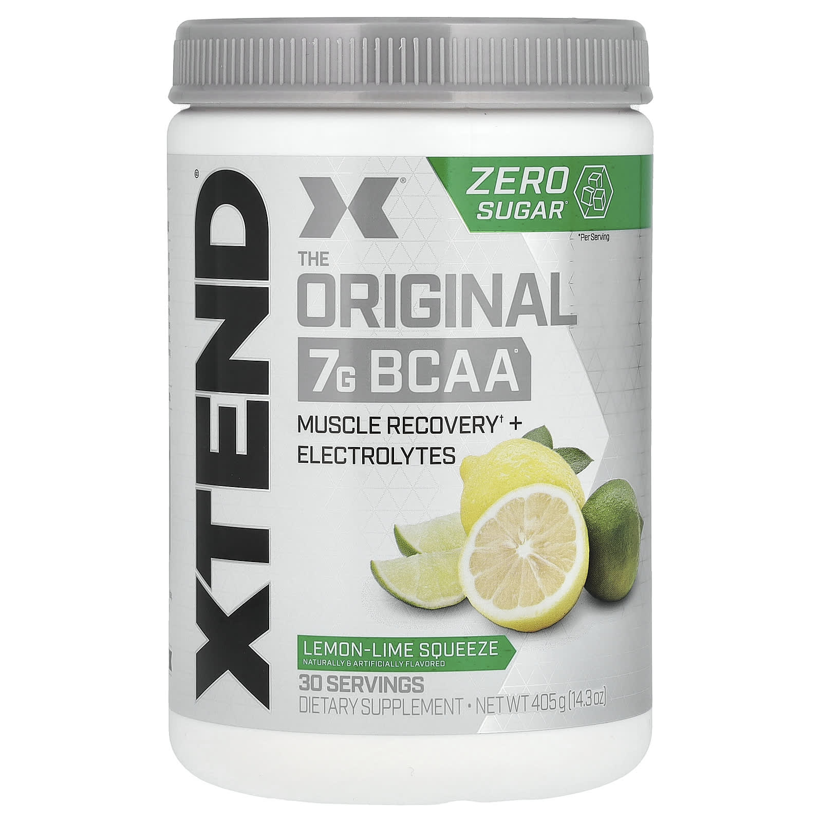XTEND The Original 7 г BCAA со вкусом лимона и лайма 405 г 143 унции 5290₽