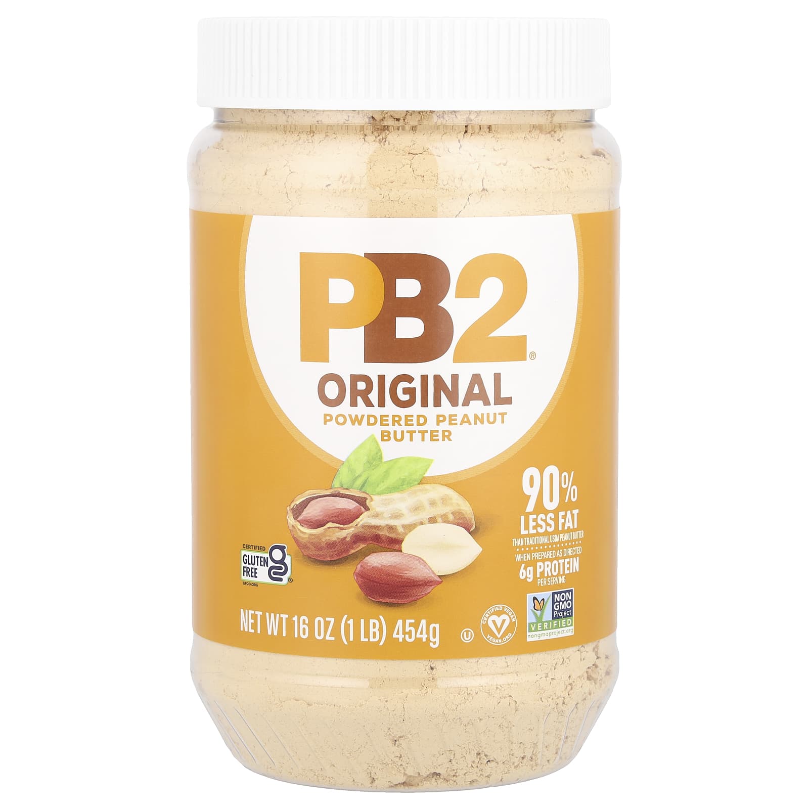 PB2 Foods, The Original PB2, арахисовая паста в порошке, 454 г (16 унций)