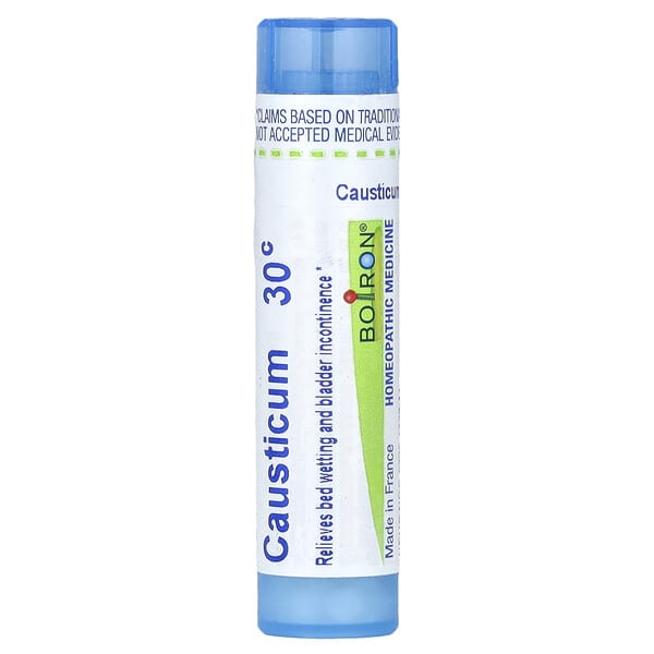 Boiron, Causticum, 30C, поддержка при недержании, 80 гранул