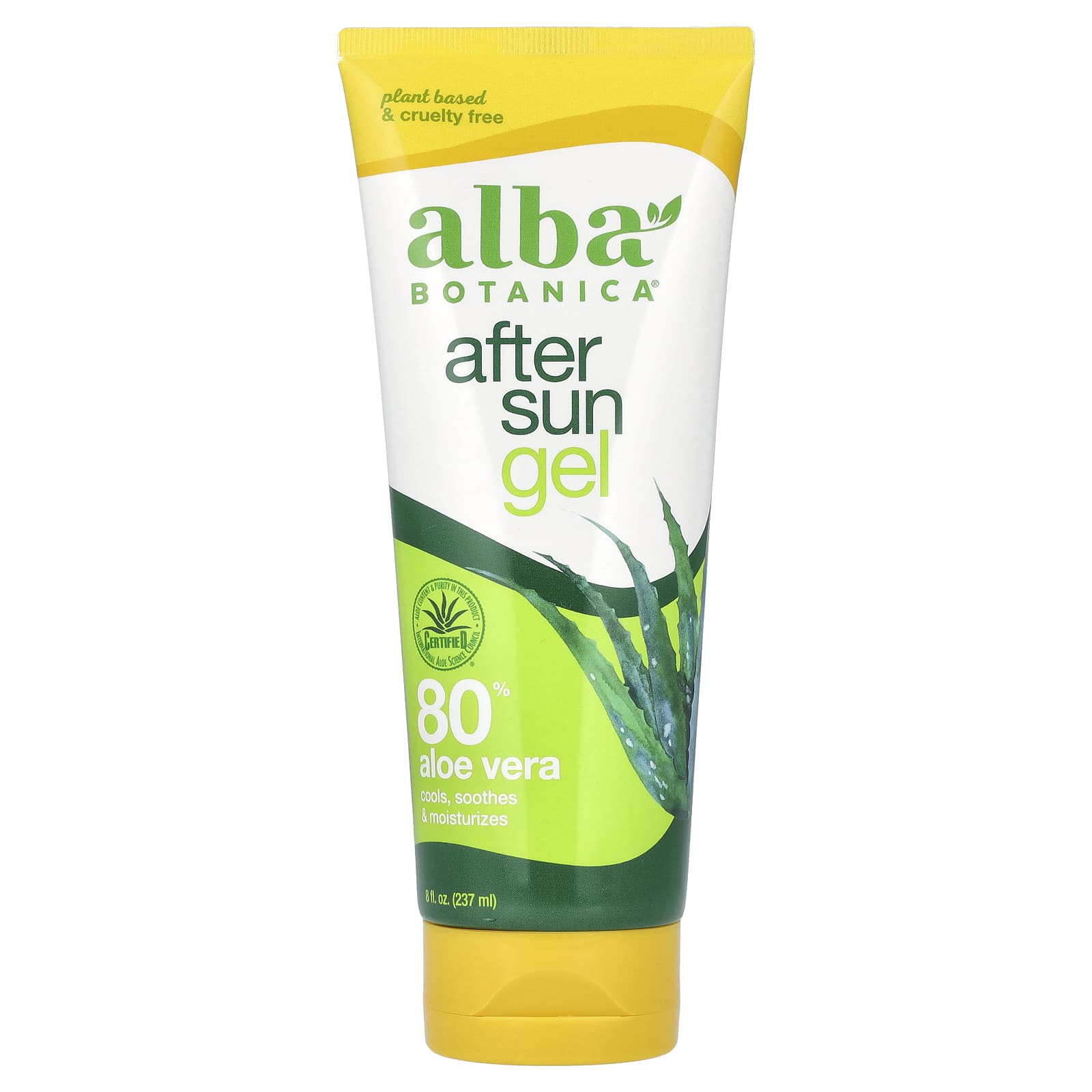 Alba Botanica гель после загара 80 алоэ вера 237 мл 8 жидк унций 1690₽