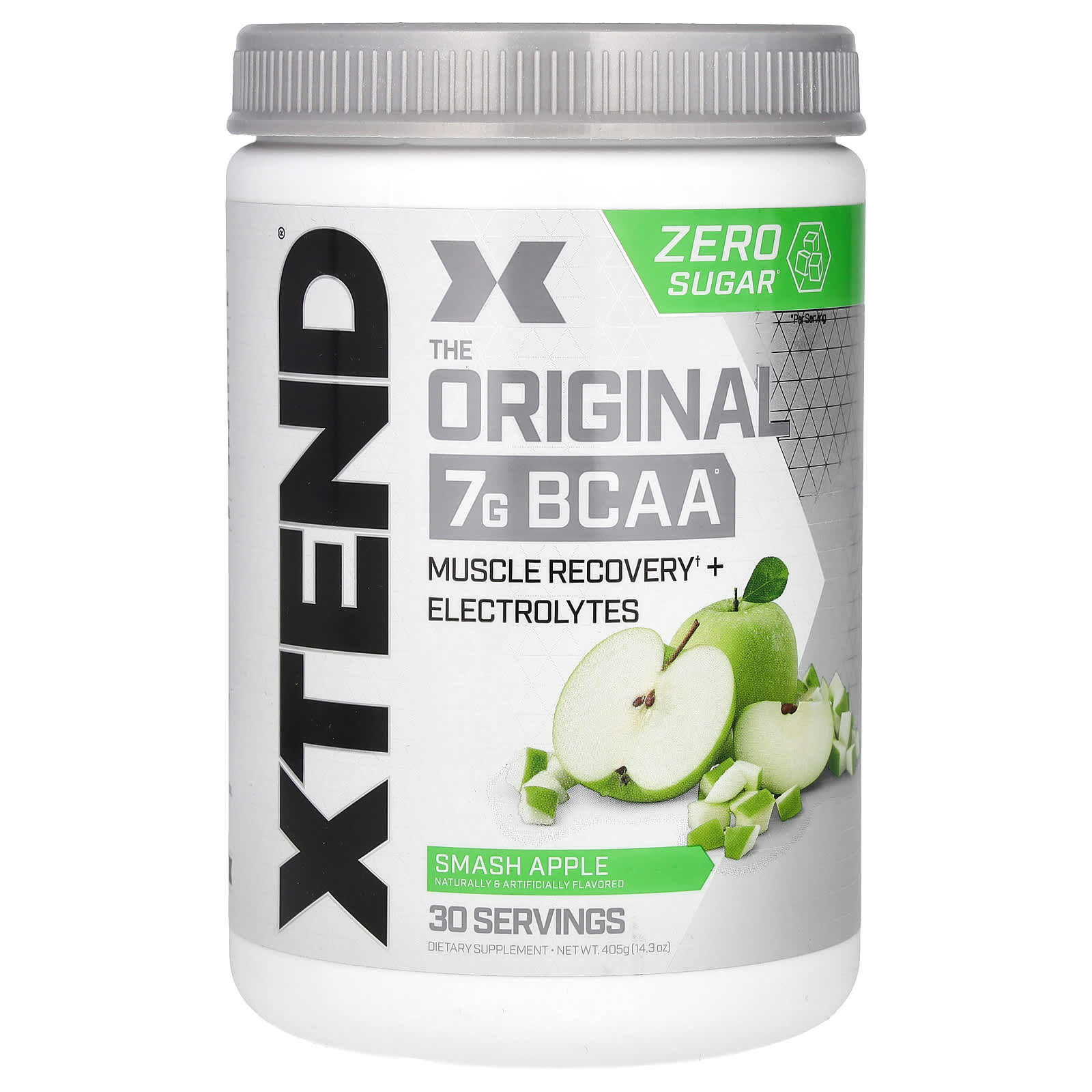 XTEND The Original 7 г BCAA со вкусом яблока 405 г 143 унции 5290₽