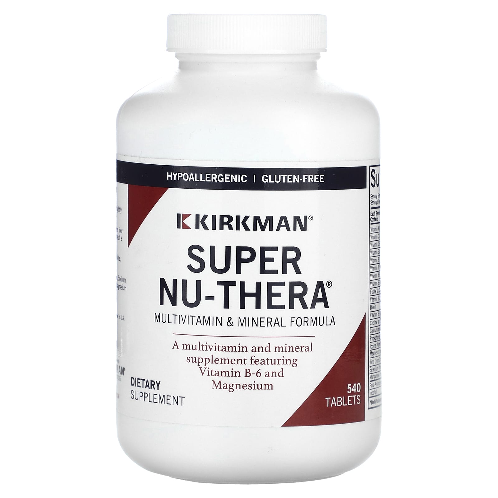 Kirkman Labs Капсулы Super Nu-Thera 540 капсул 12590₽