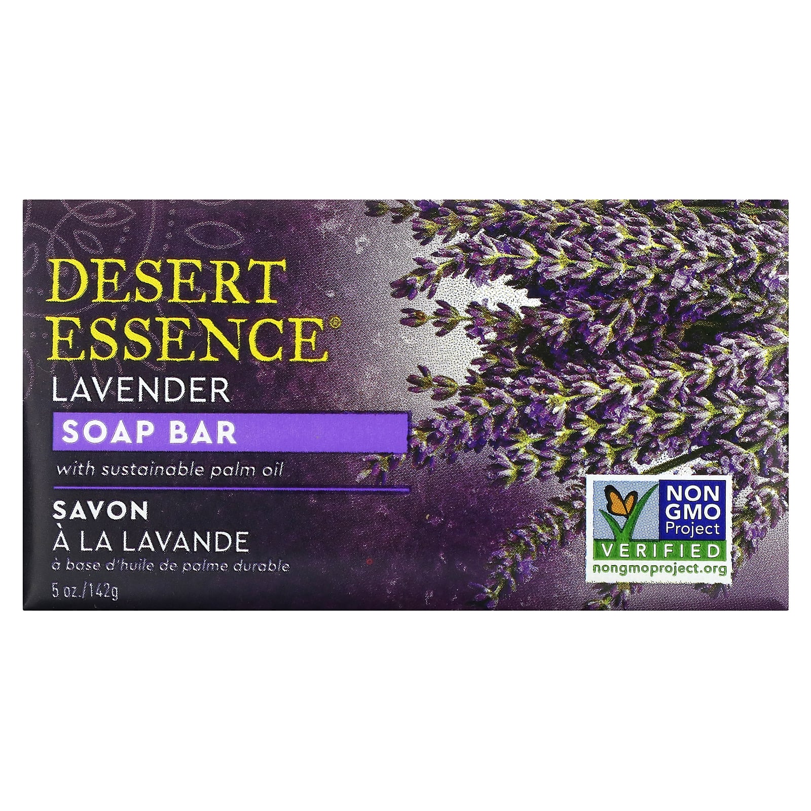 Desert Essence мыло лаванда 142 г 5 унций 1690₽