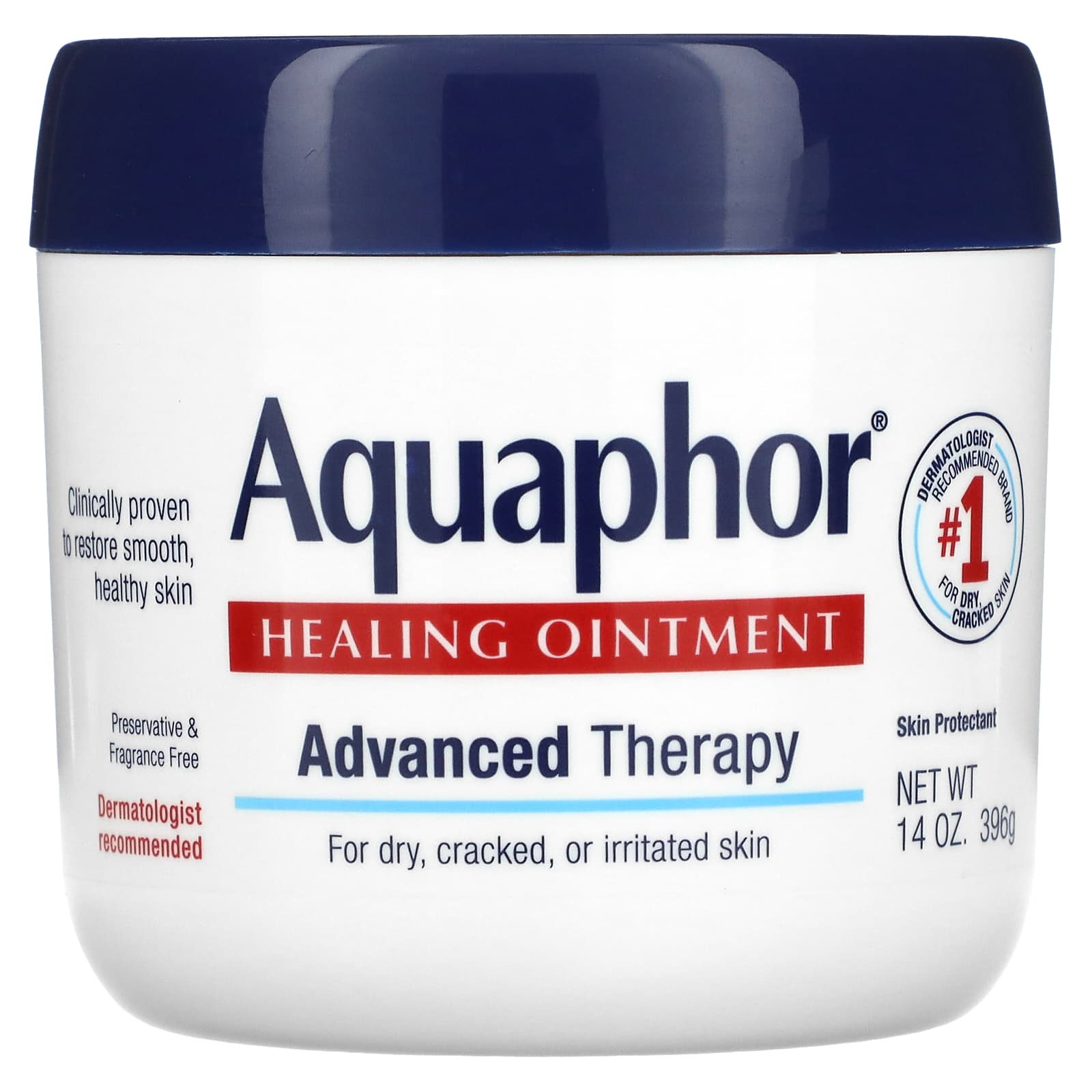 Aquaphor целебная мазь защитное средство для кожи 396 г 14 унций 4890₽
